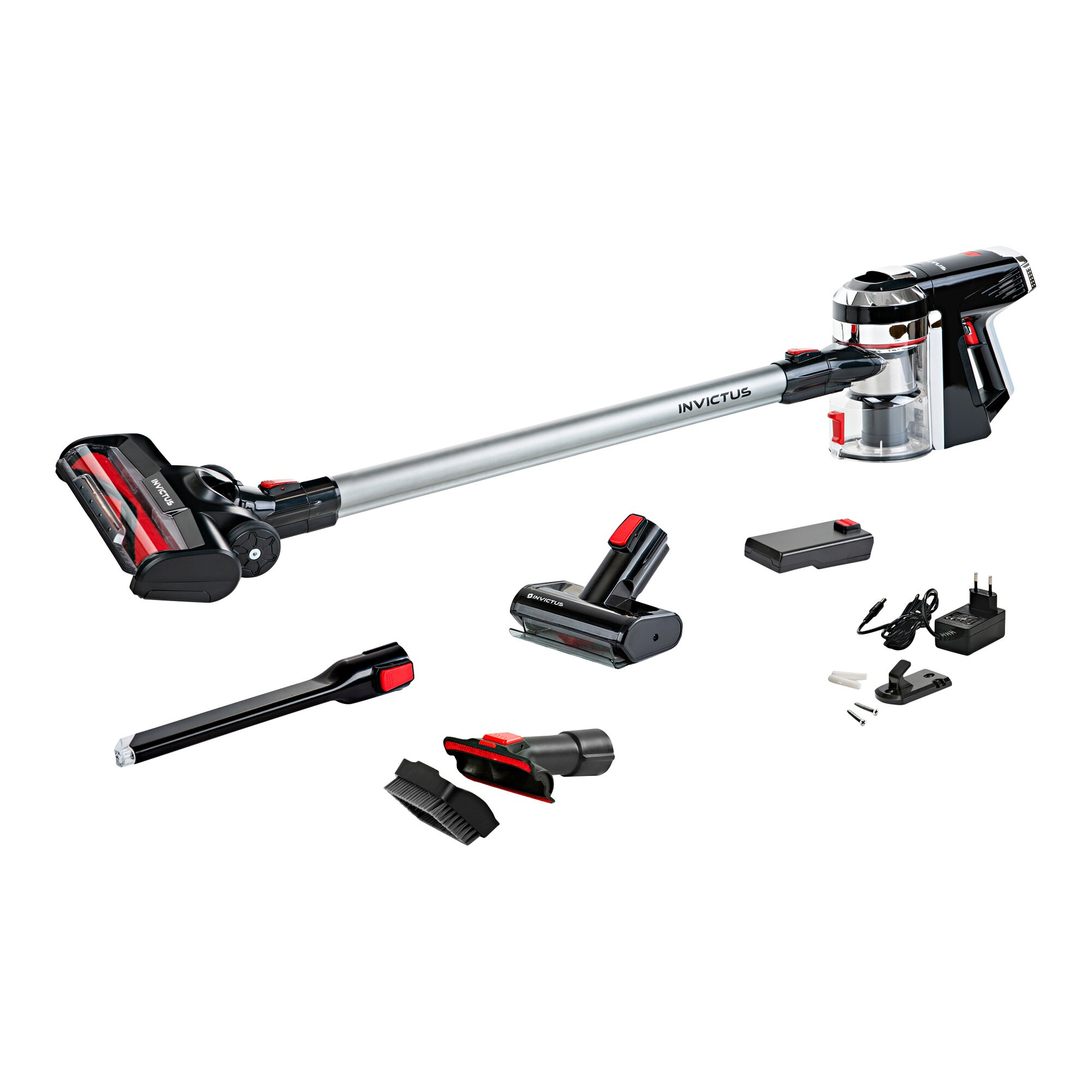 Invictus X9 Akku-Staubsauger, 14 Teile