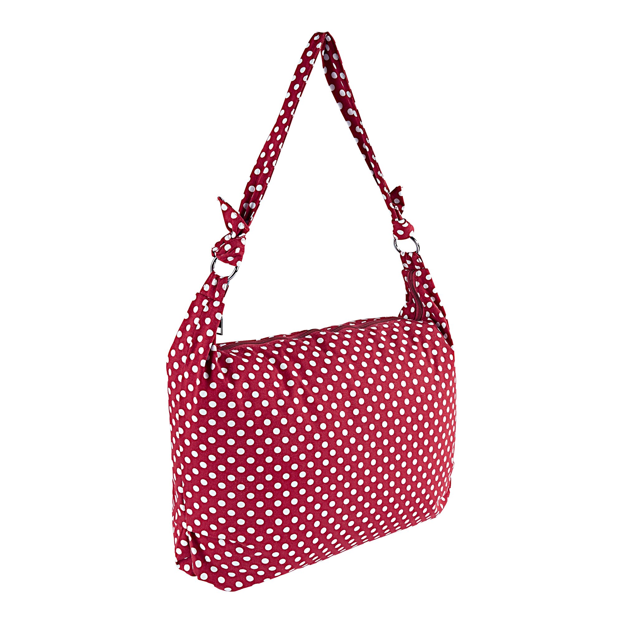 Sommertasche Punkte, rot