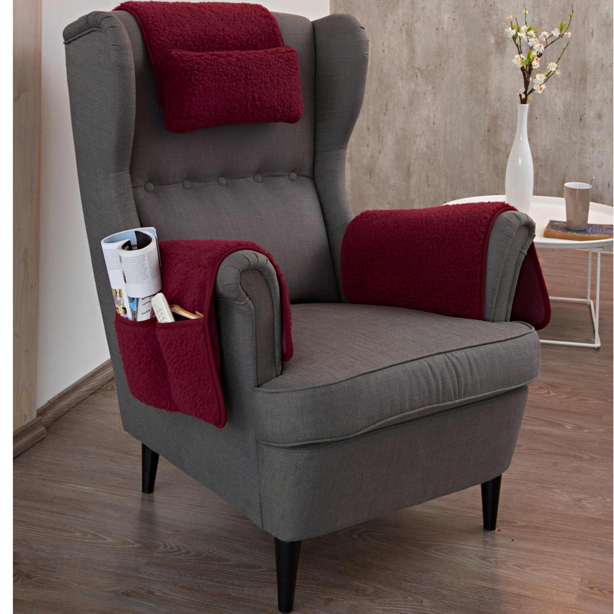 Lot de protège-fauteuil