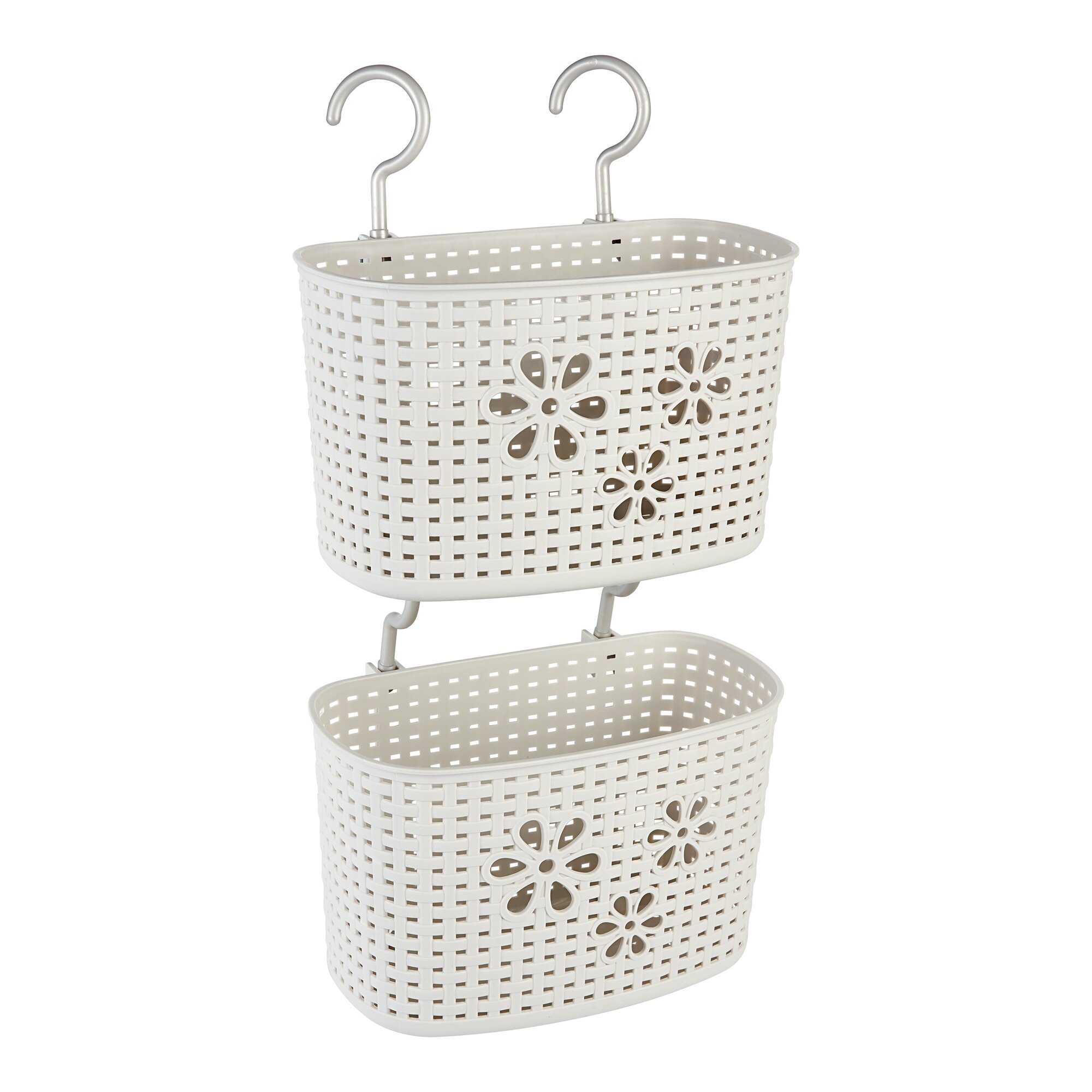 genialo® Universal-Hängekorb Blumen, 2 Stück