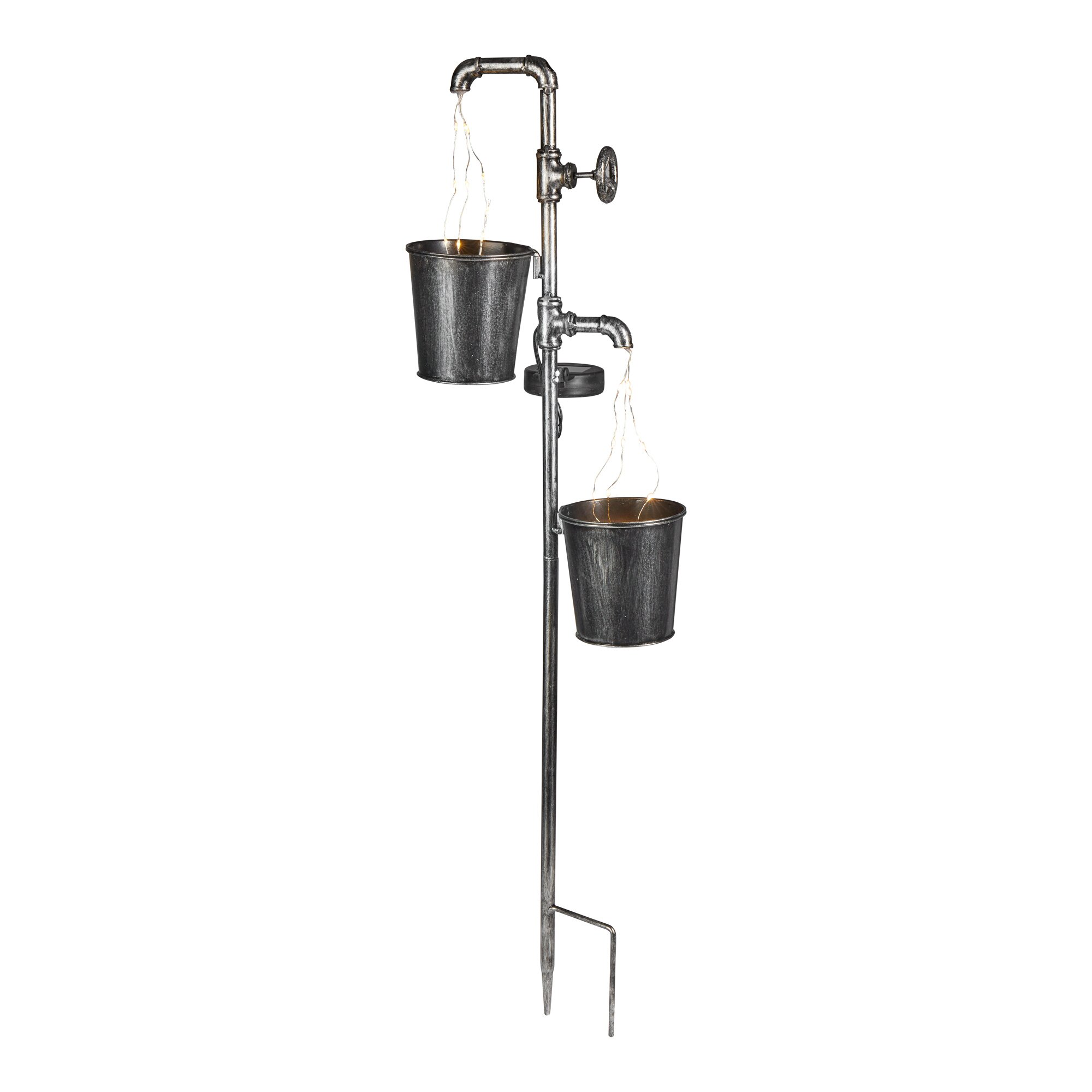 Pflanztopf-Duo Wasserhahn