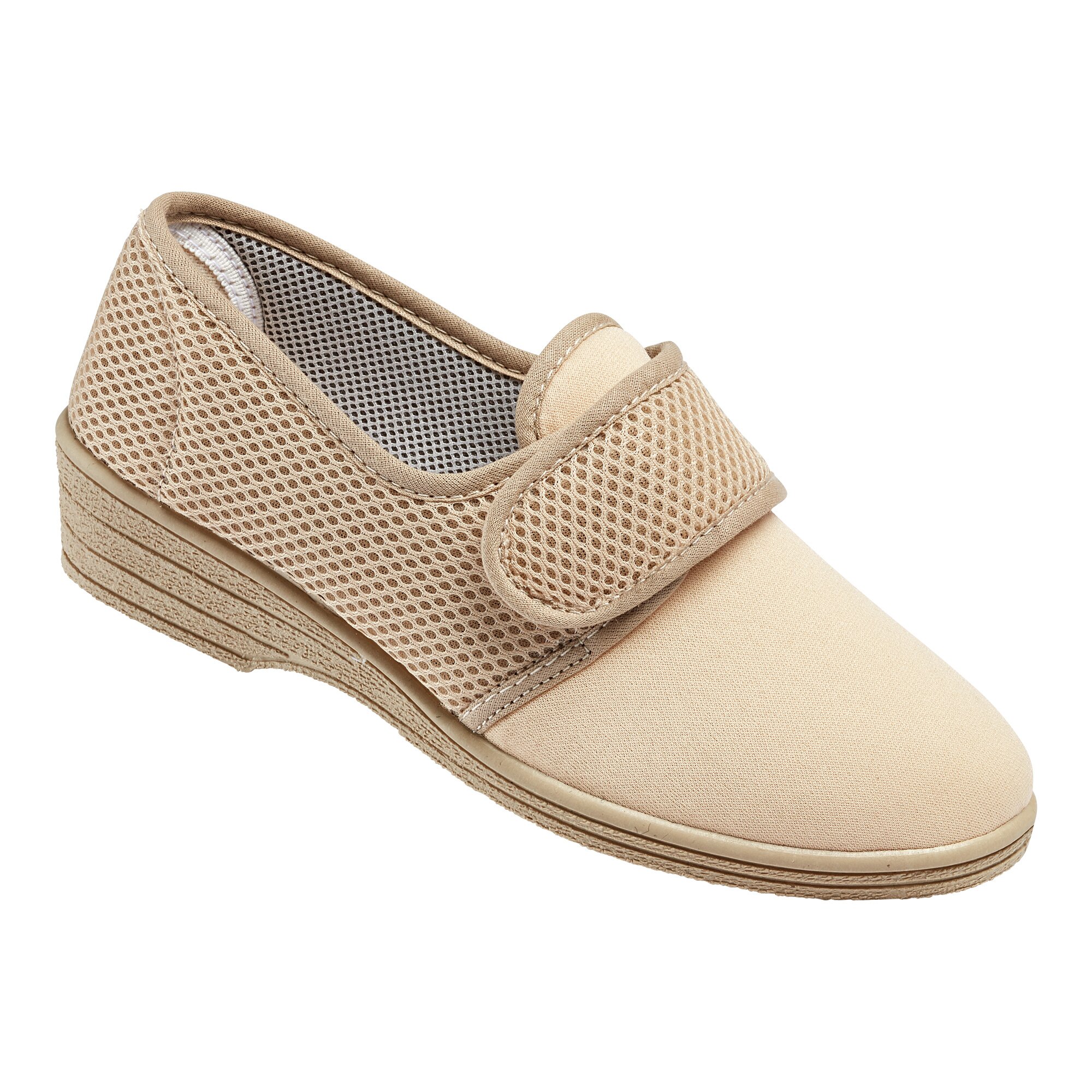 Damen-Stretchschuh, Größe: 40, beige