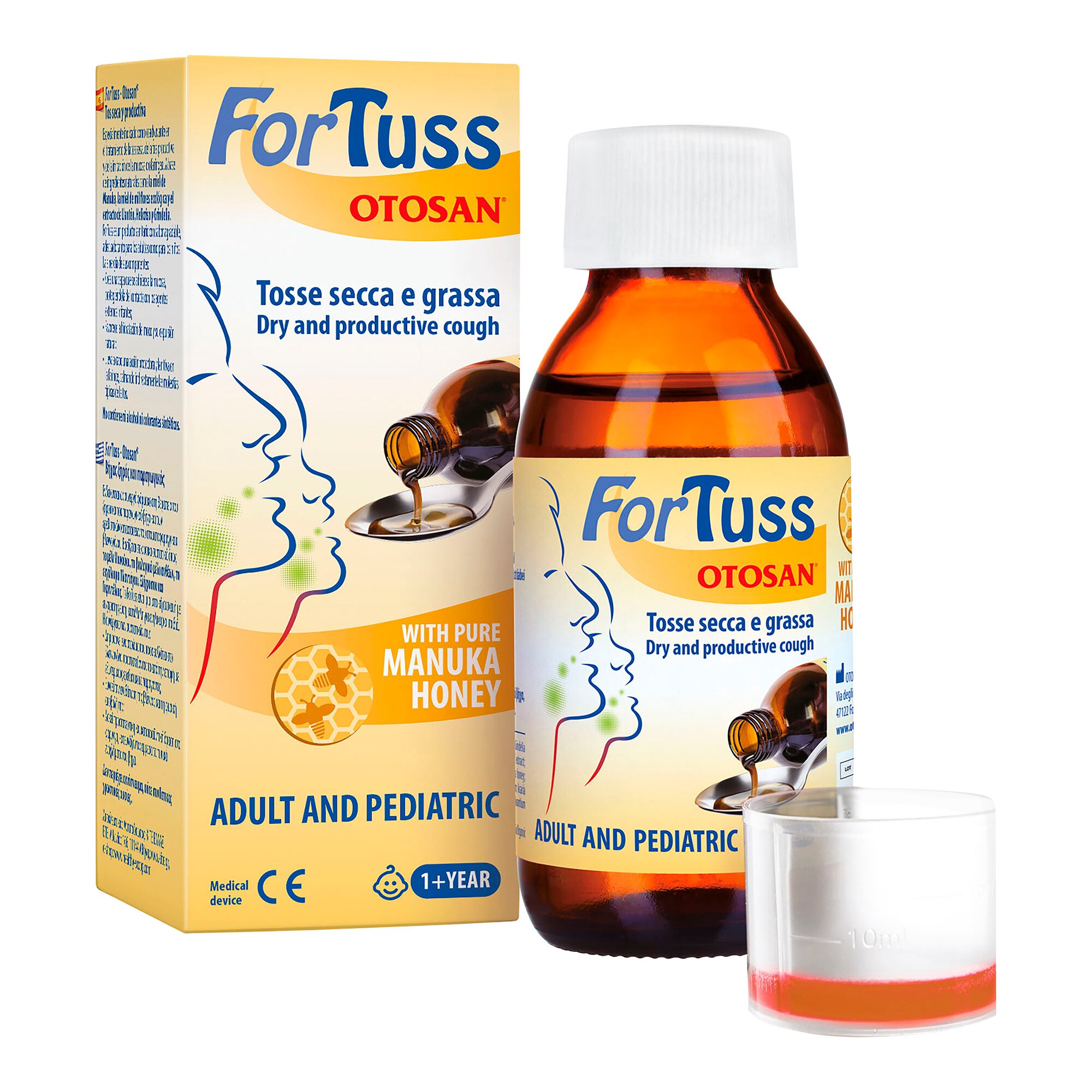 Go Form Otosan fortuss hustensirup, 180 ml