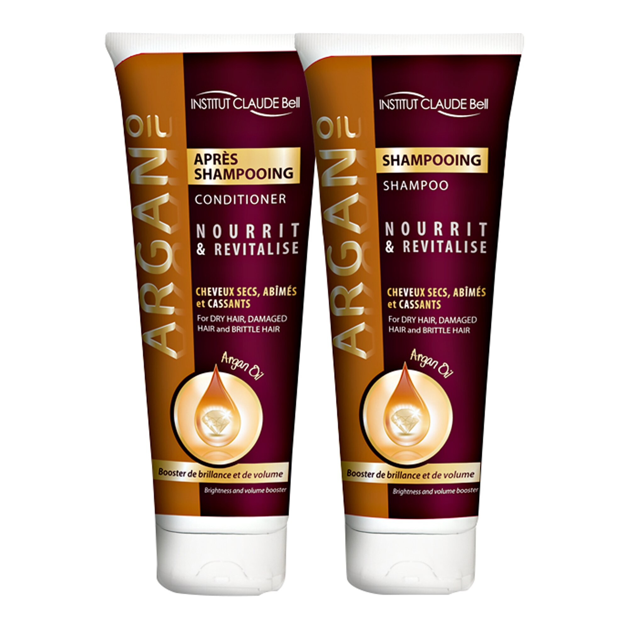 Argan-Öl-Set Shampoo & Spülung, je 250 ml