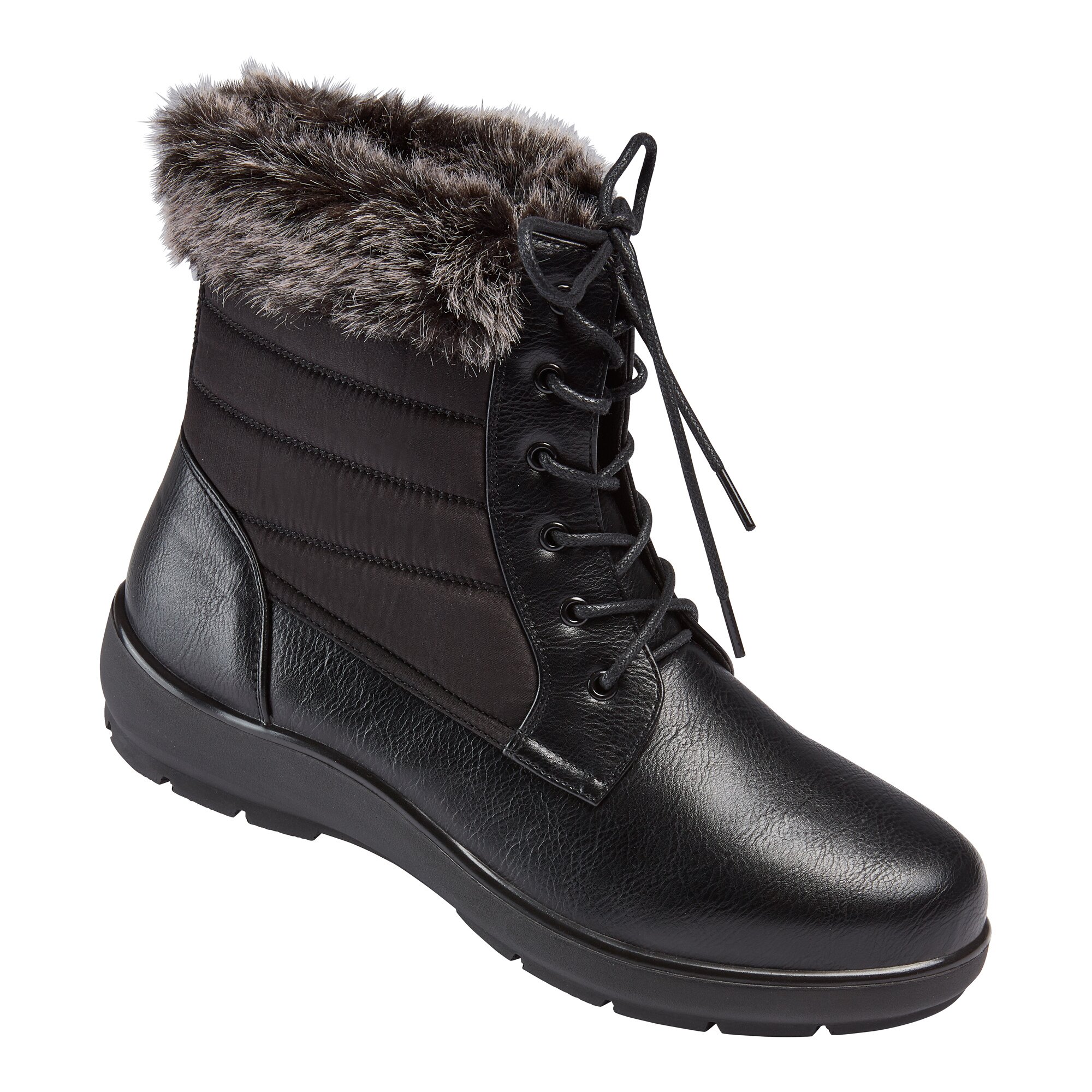 wonderWALK Reißverschluss-Boots, Größe: 39, schwarz