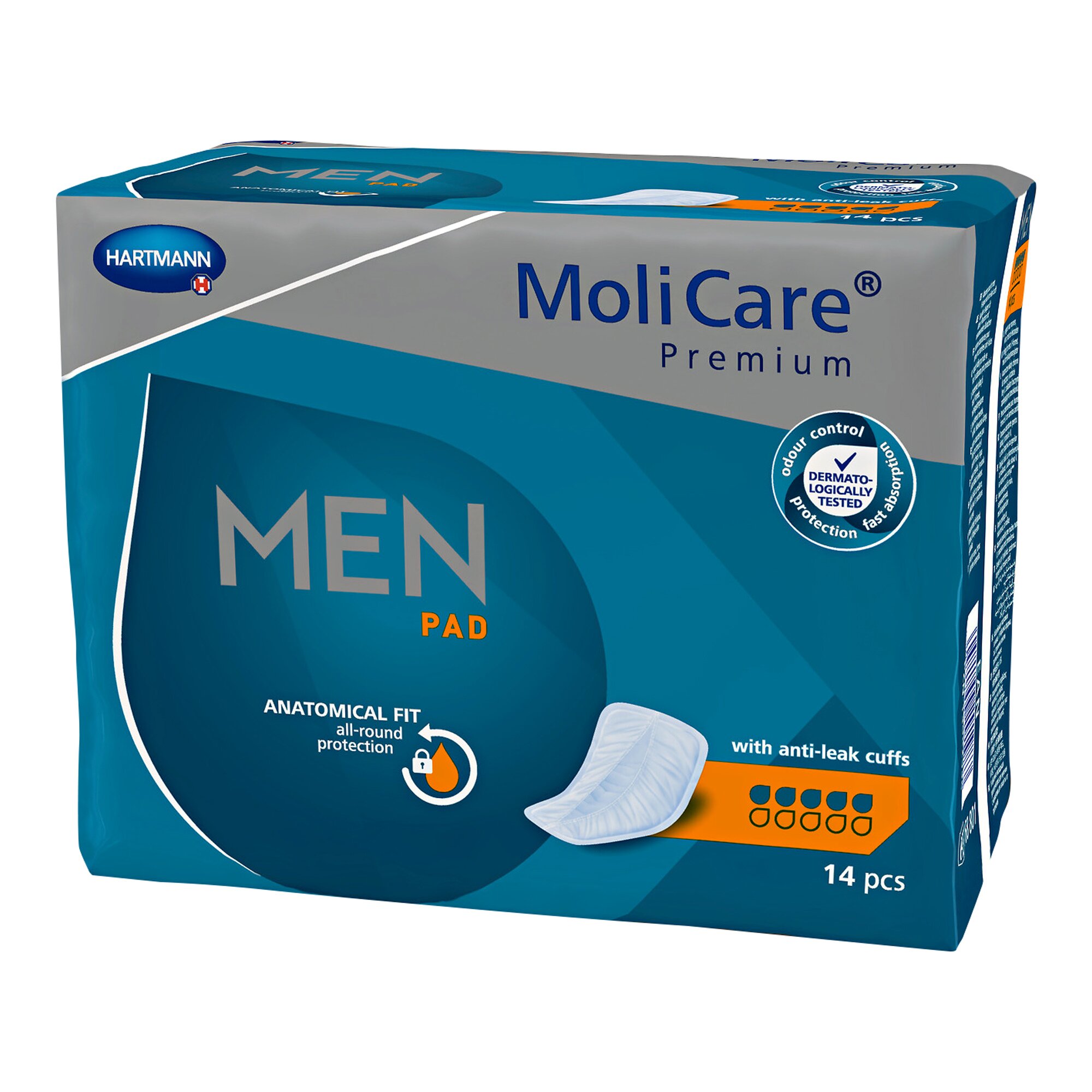MoliCare Premium MEN PAD, 14 pièces