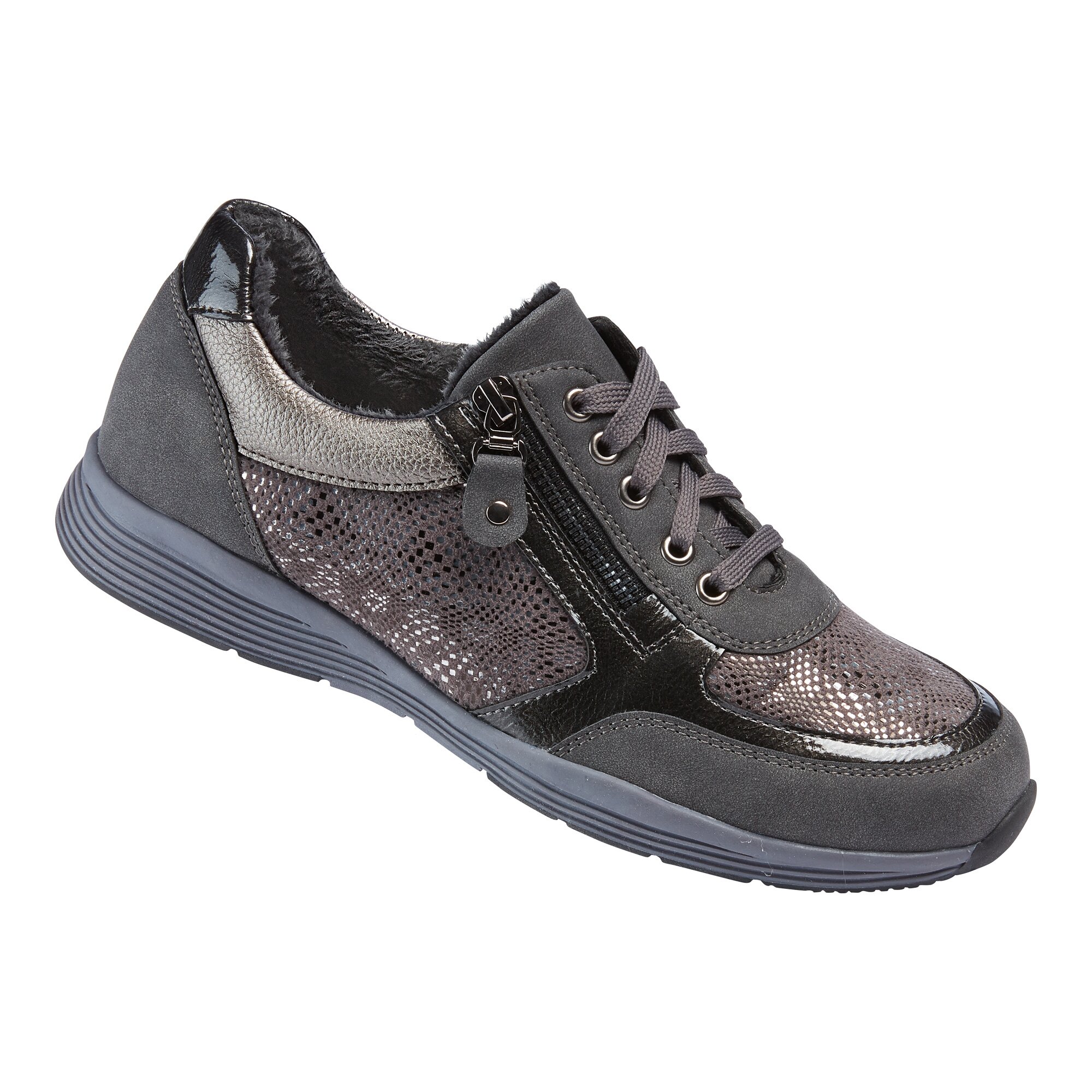 wonderWALK Wärme-Komfort-Sneaker Jutta, Größe: 38, grau