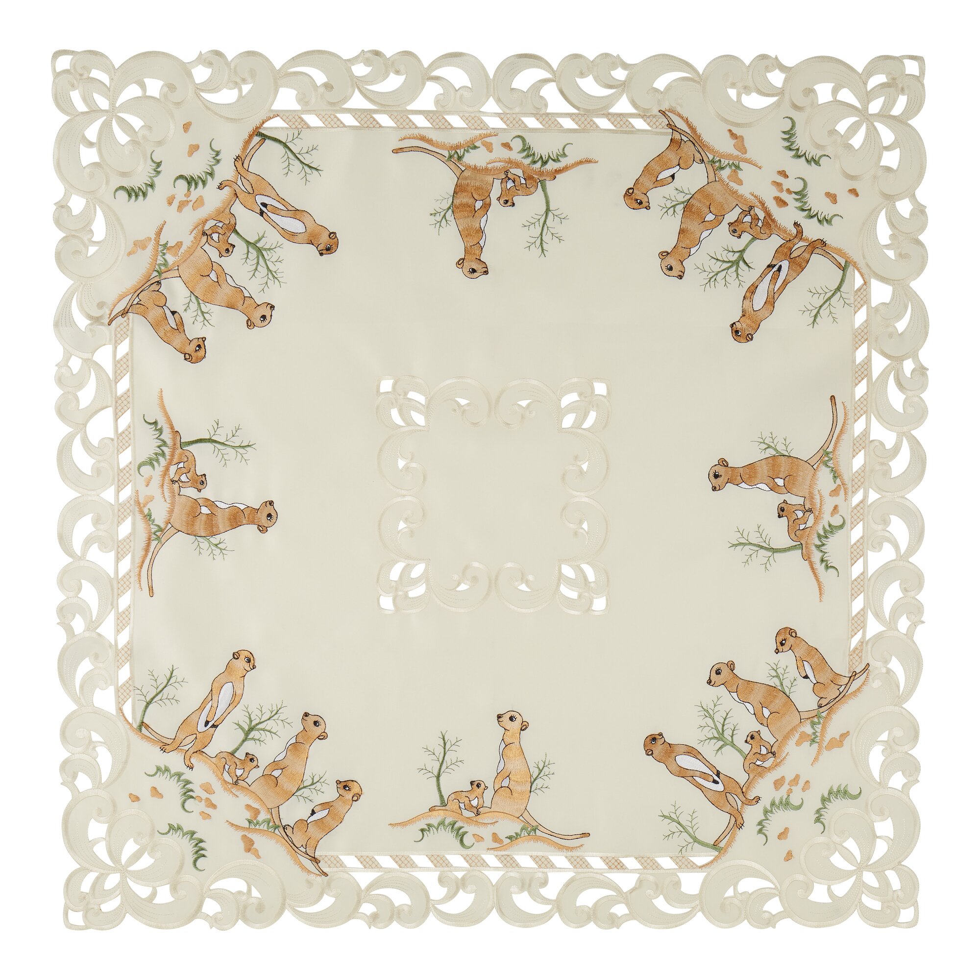 Napperon « Suricates » 85x85 cm