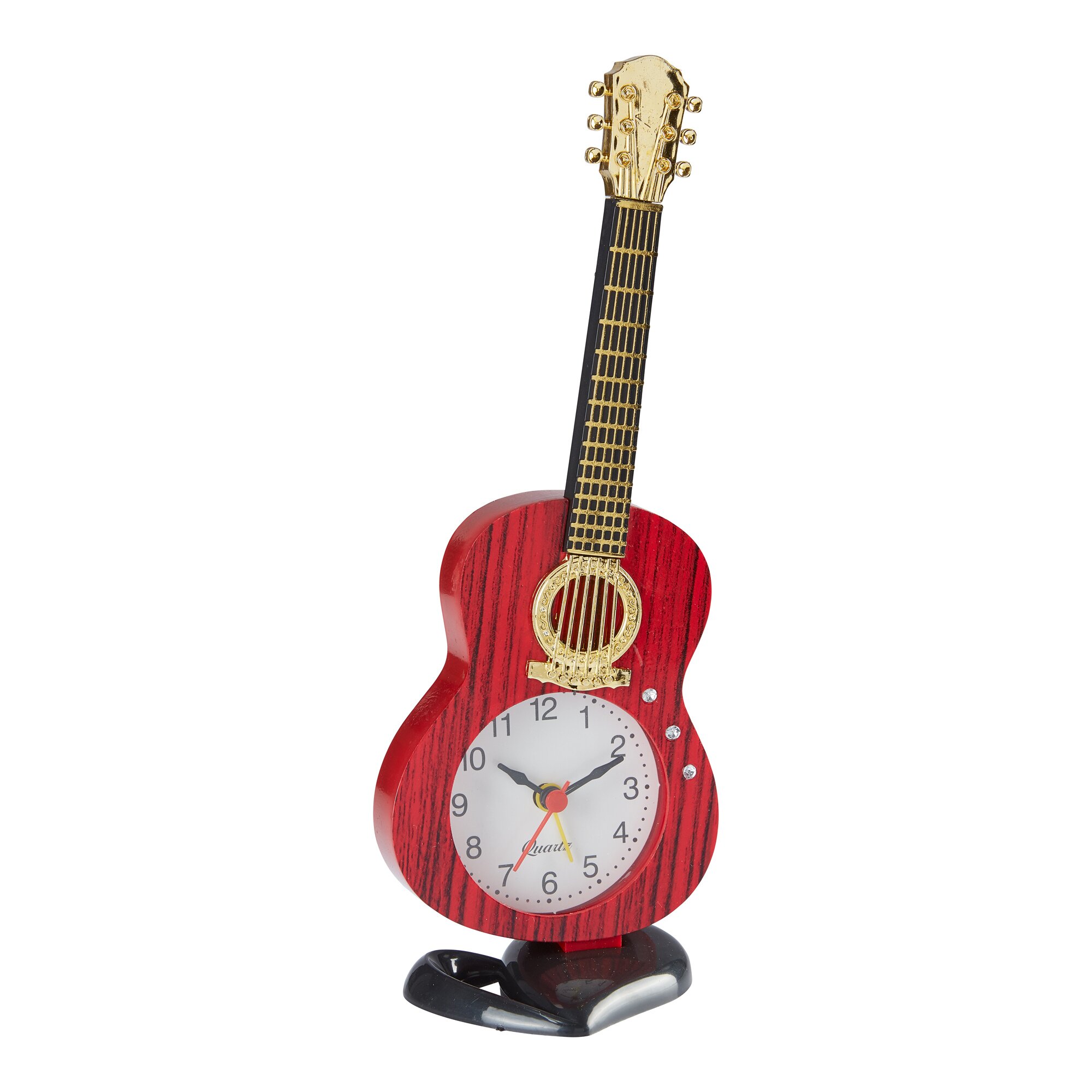 Deko-Stehuhr Gitarre