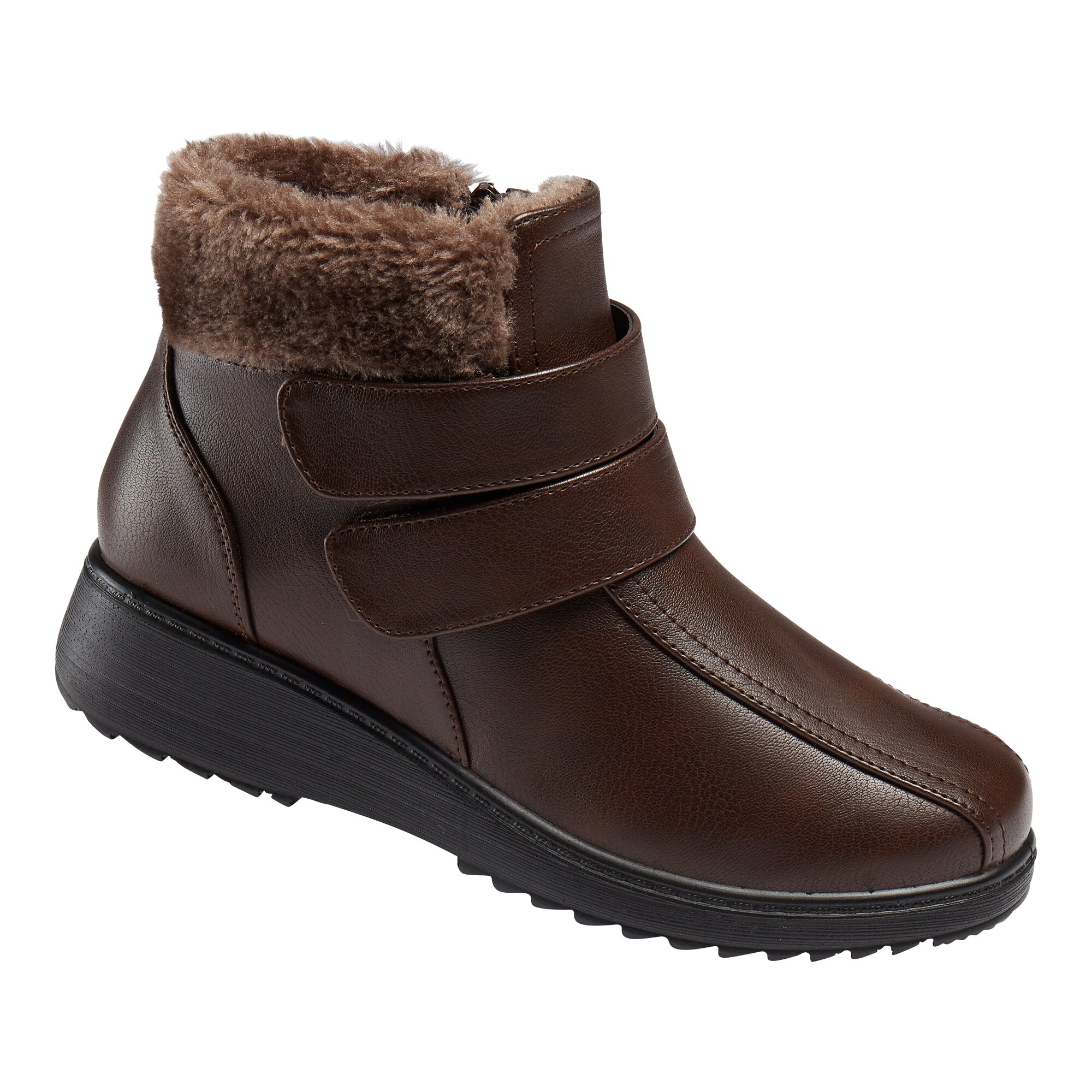 wonderWALK Klett-Wärmeschuh Rosmarie, Größe: 39, braun