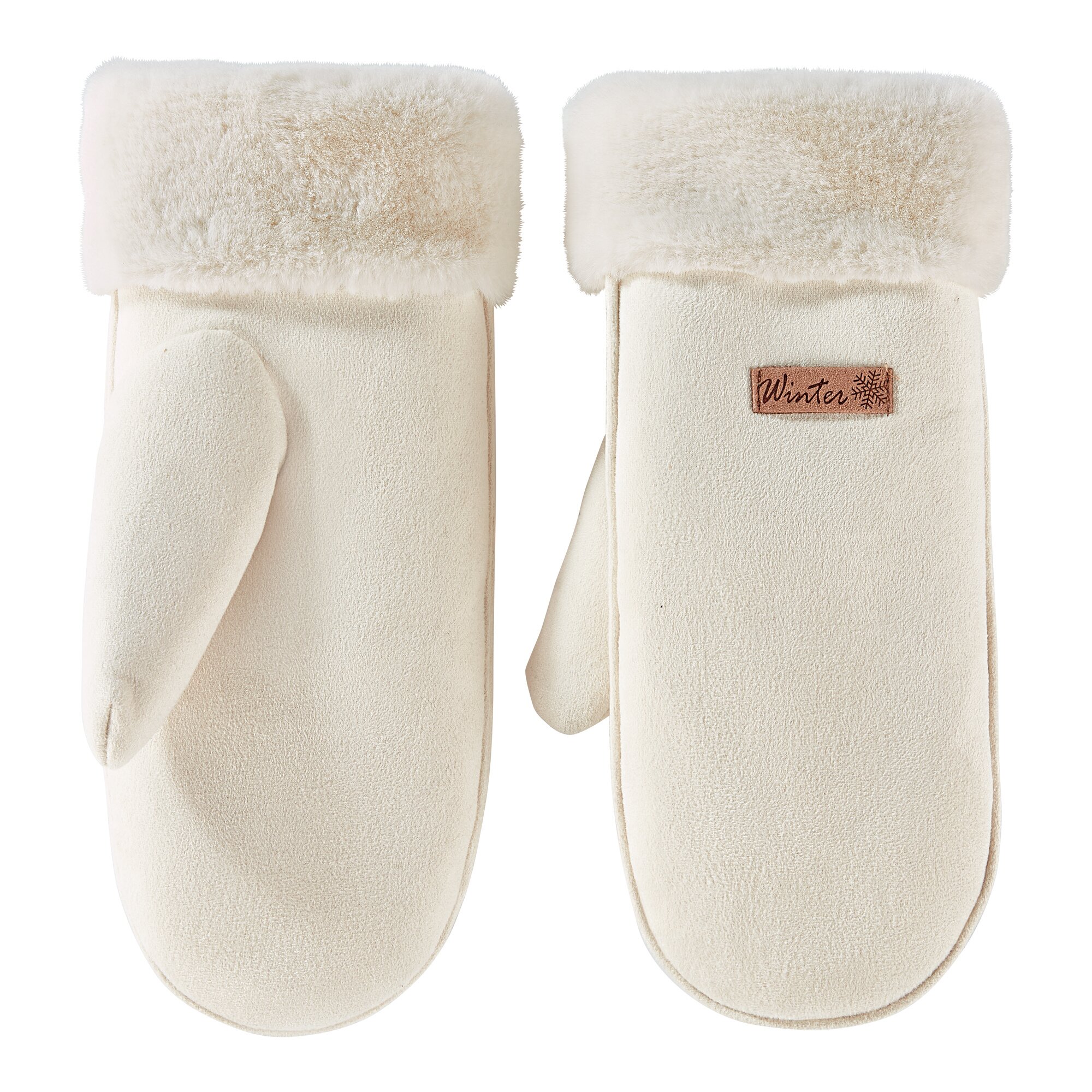 Fausthandschuh, weiß