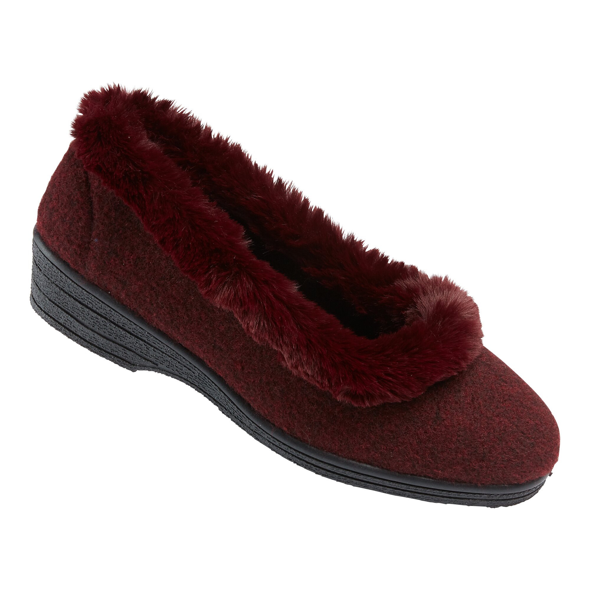 wonderWALK Softslipper, Größe: 38, bordeaux