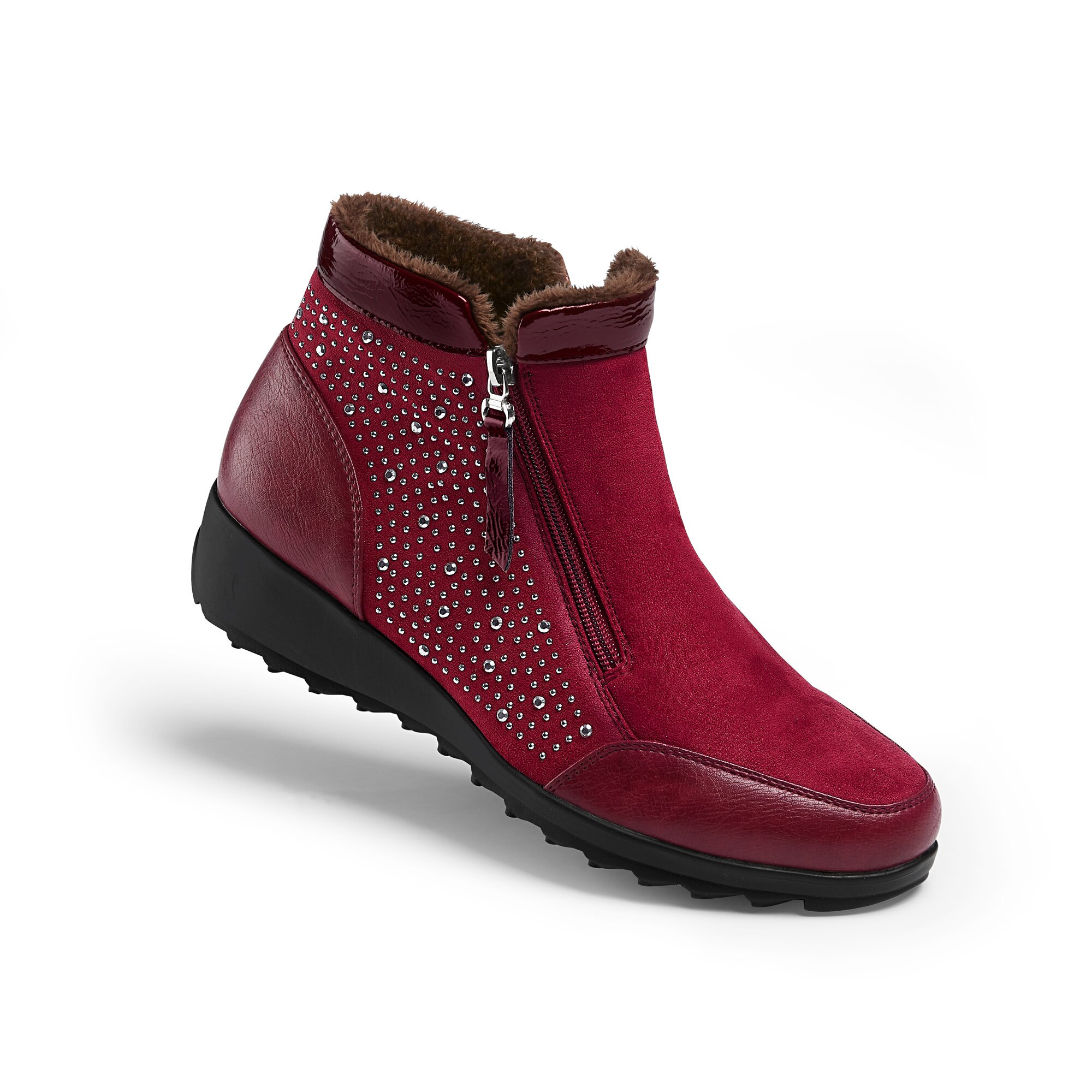 wonderWALK Damenstiefelette Rita, Größe: 36, bordeaux