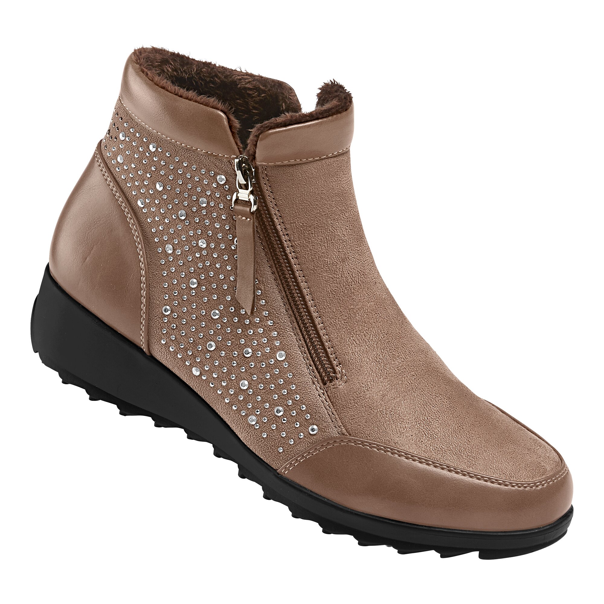 wonderwalk Stiefelette "Rita" mit Reißverschluss, gefüttert