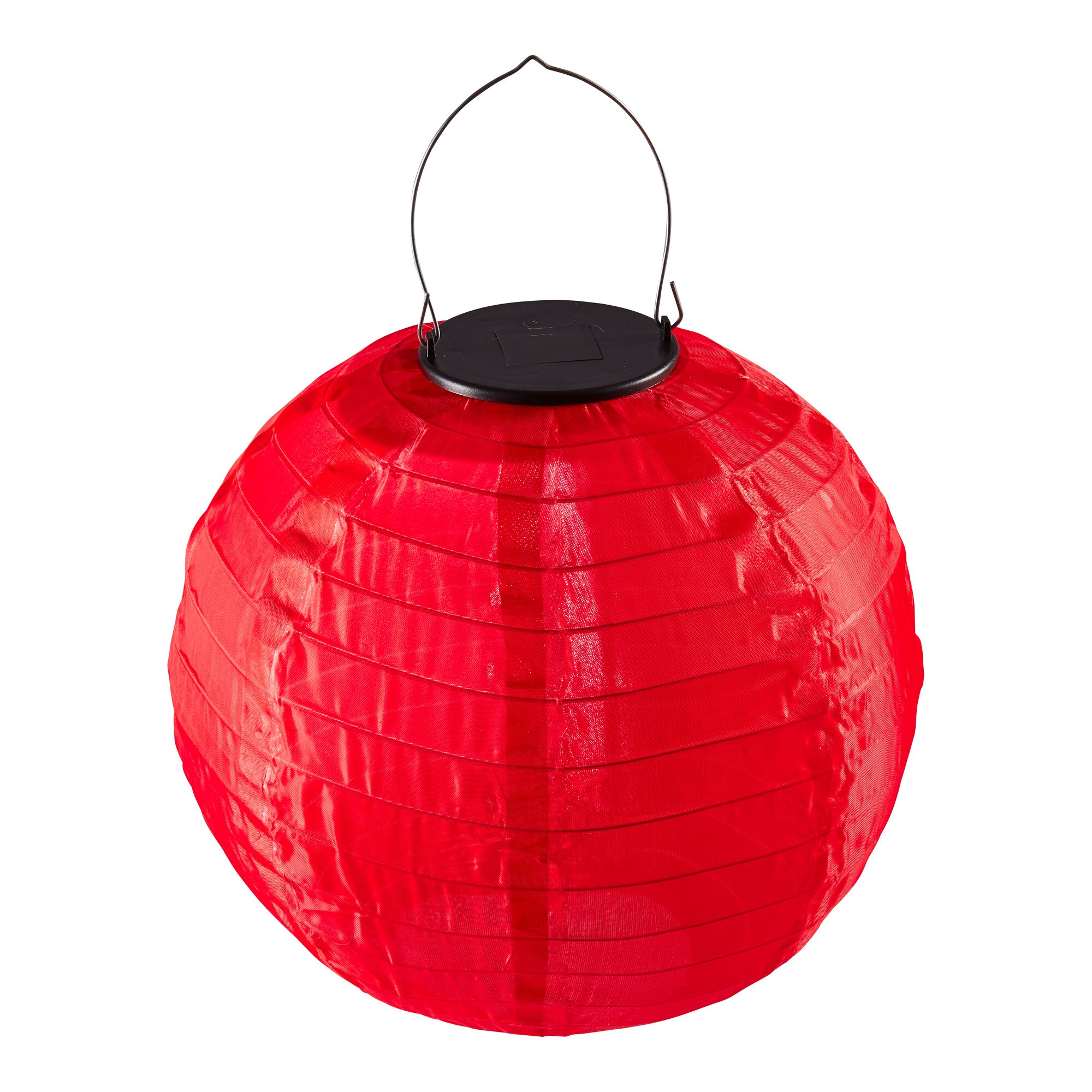 Solar-LED-Ballon Rot