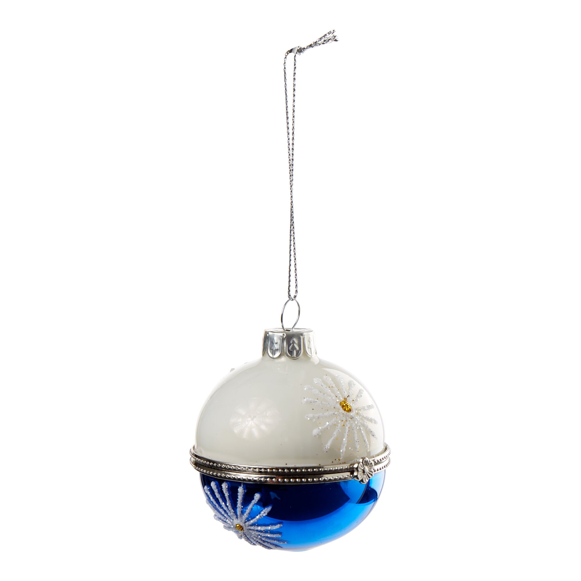 Geschenk-Christbaumkugel Schneeflocke
