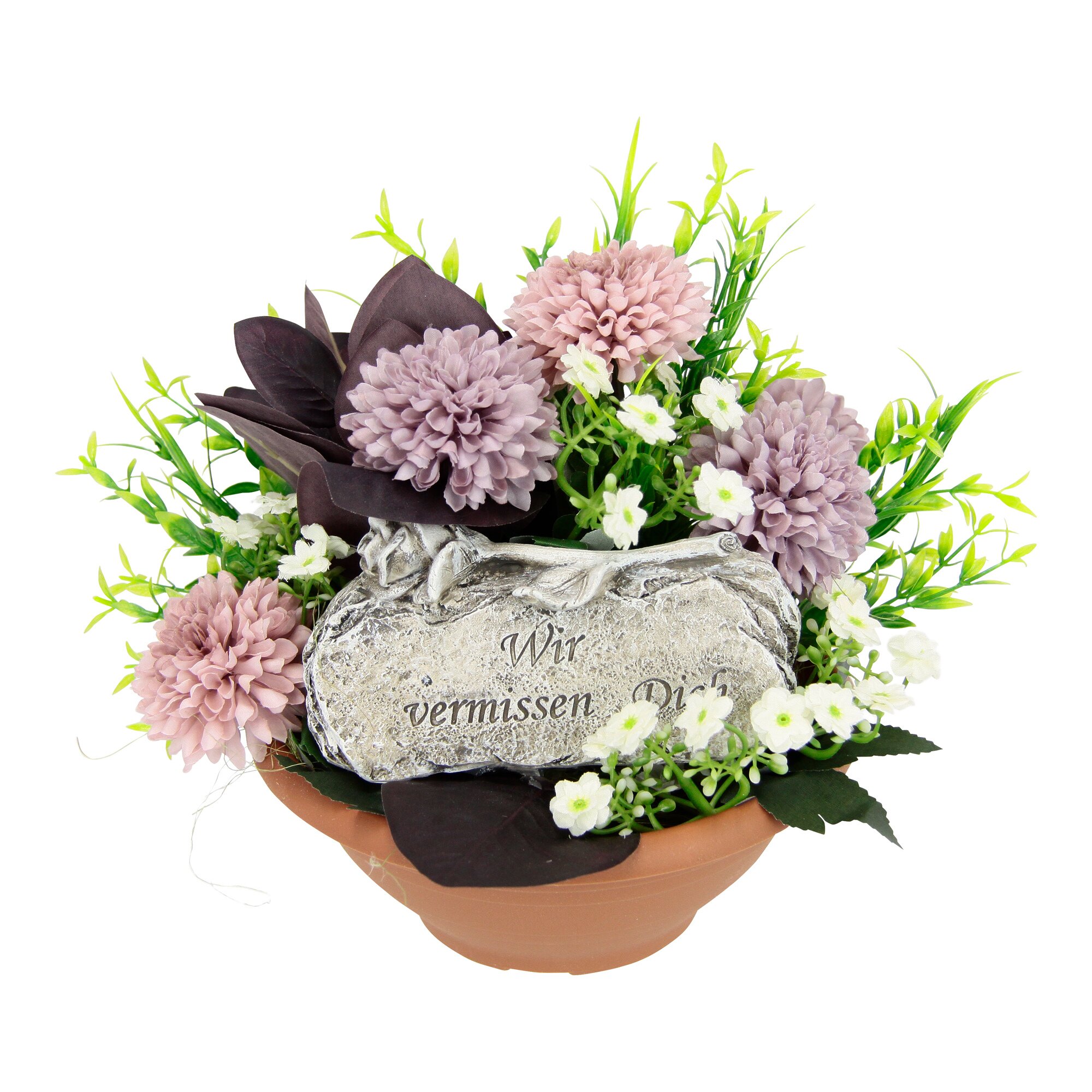 Grab-Arrangement Lila