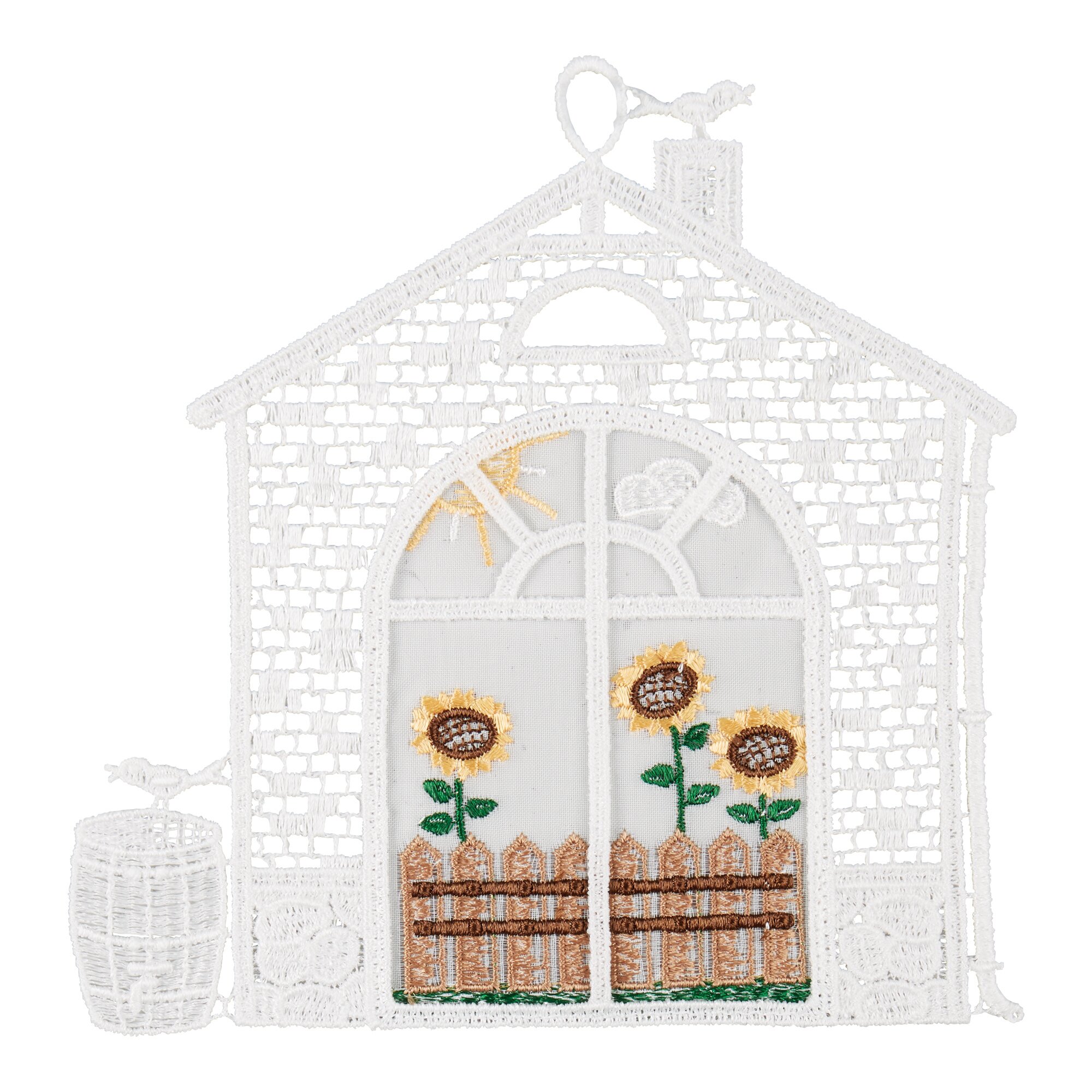 Fensterbild-Haus