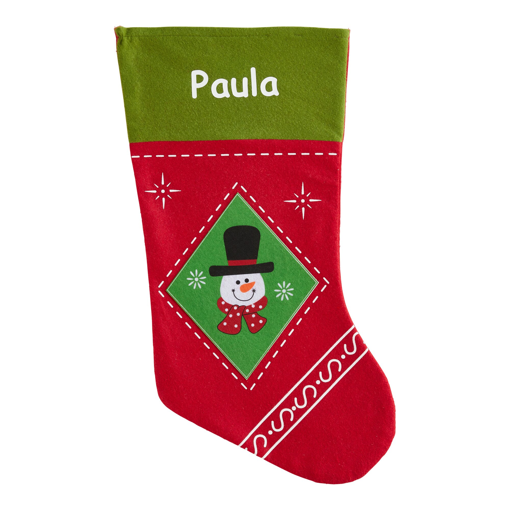Weihnachtsstiefel mit Name