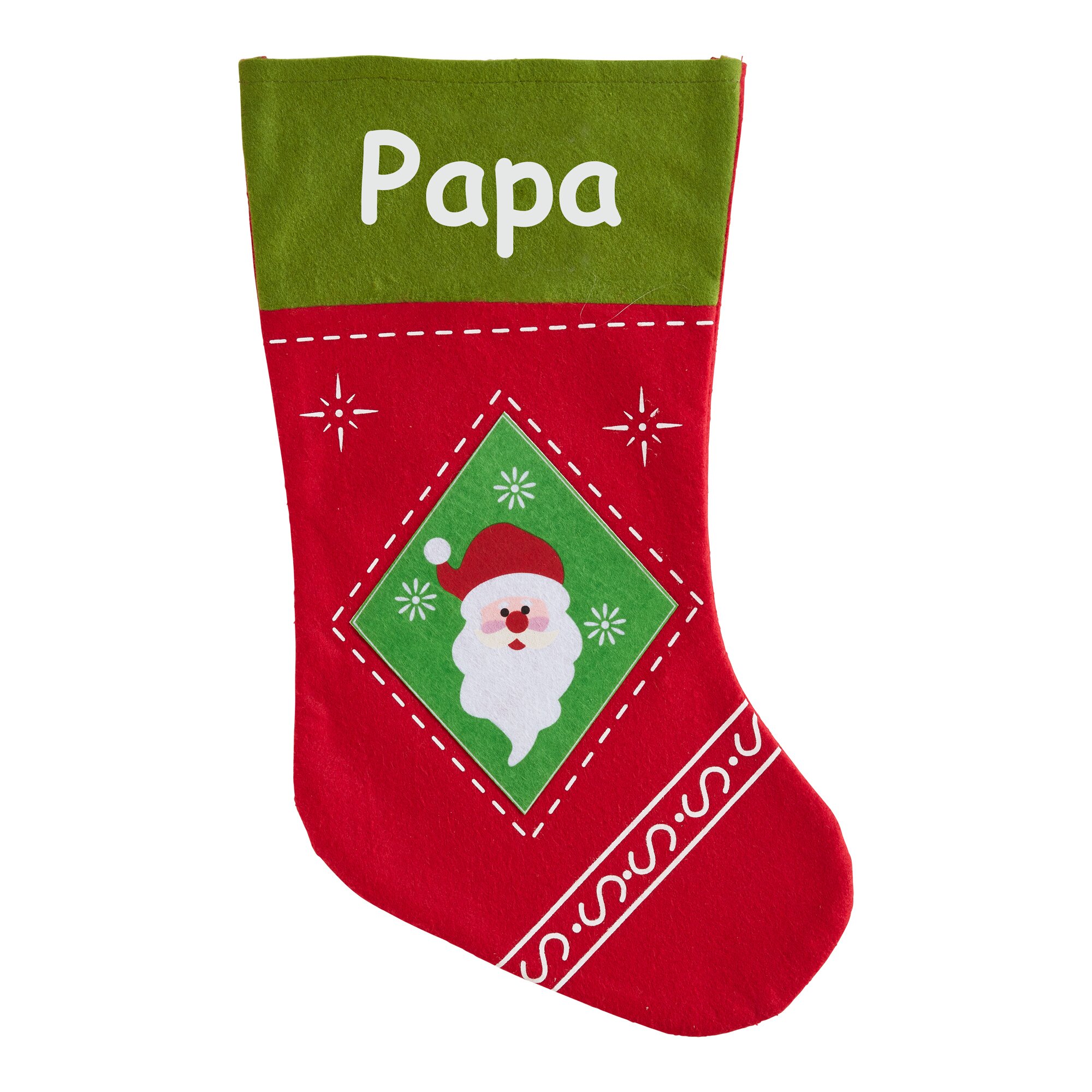 Bottes de Noël avec nom
