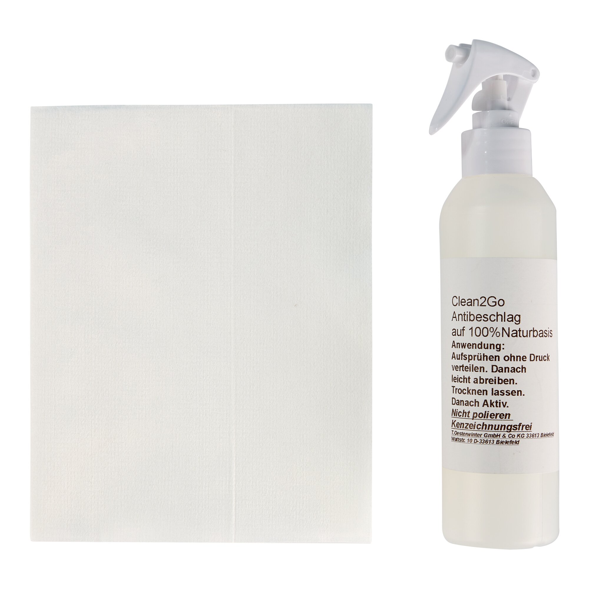 Langzeit-Antibeschlag-Spray, 250 ml