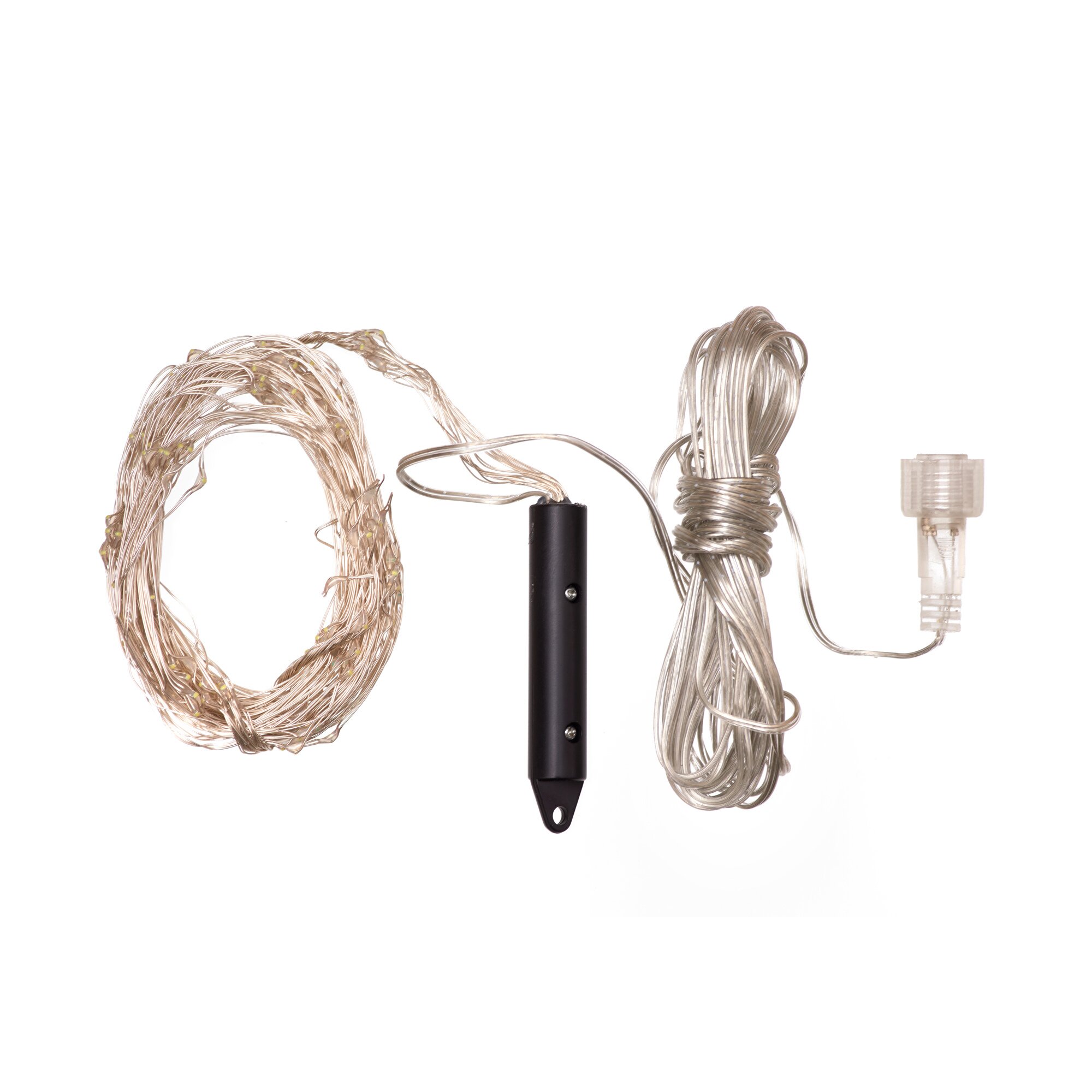 LED Lichterschweif, 200 LEDs, silber