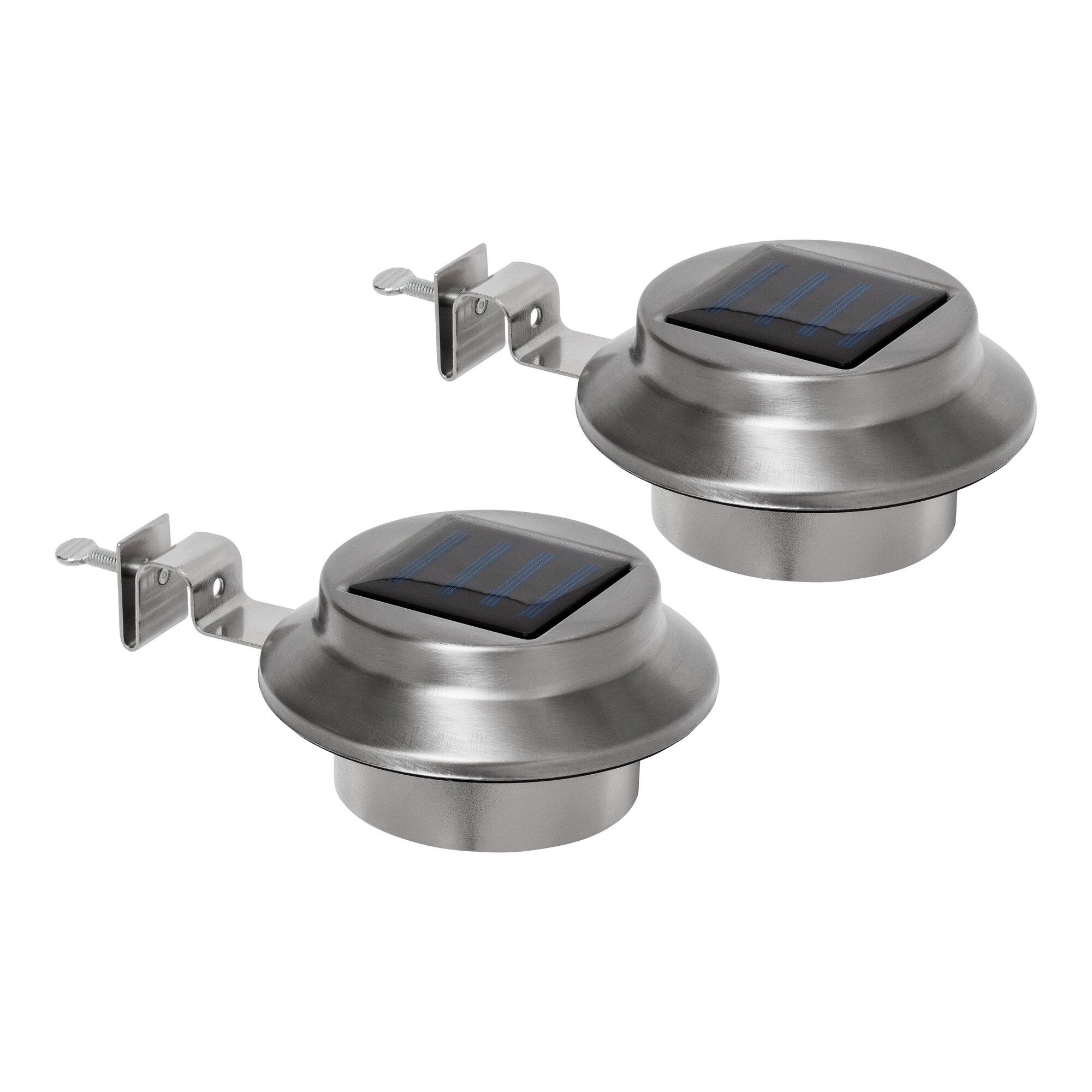 LED-Solar-Dachrinnen-Leuchte, 2 Stück