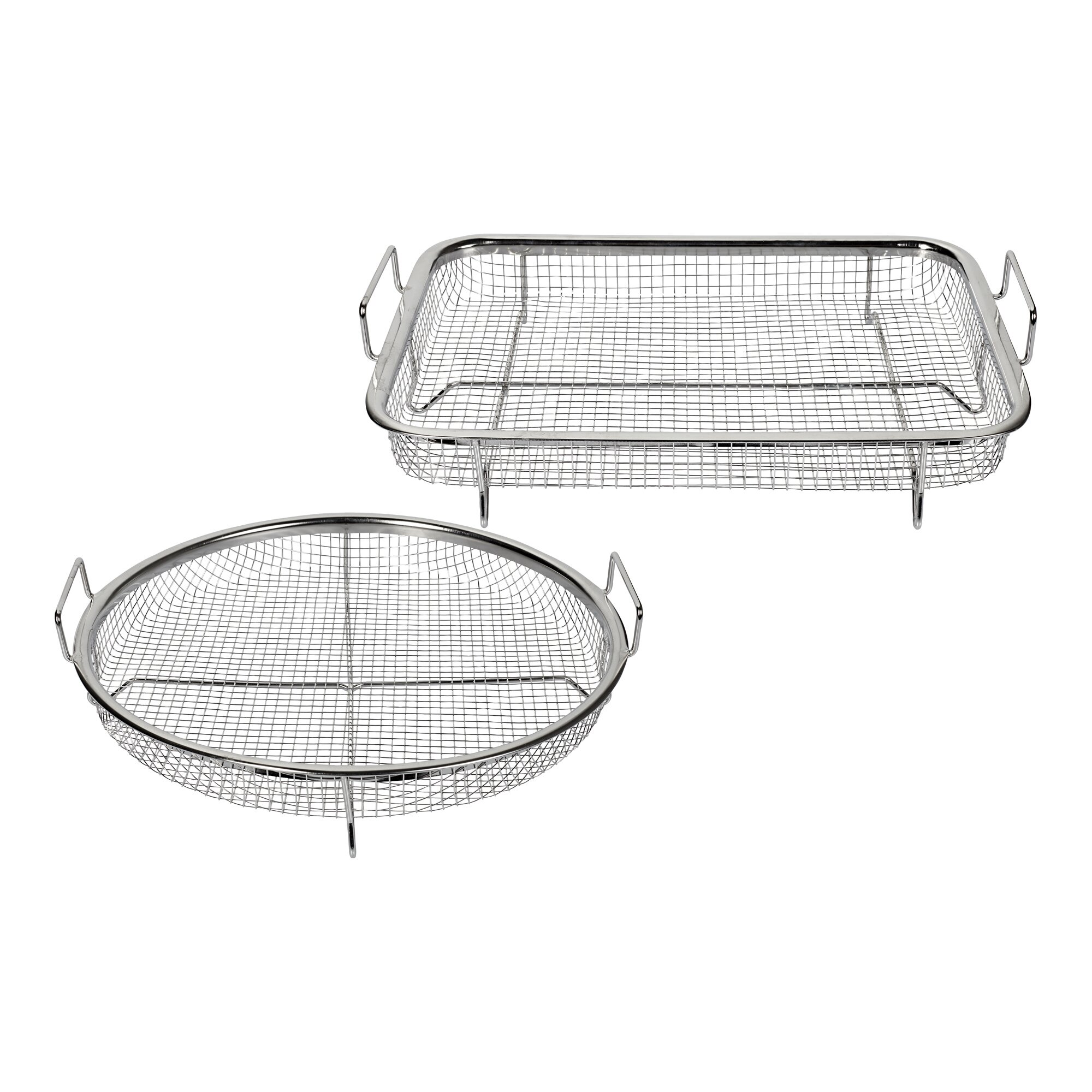 Panier croustillant « Acier inox »