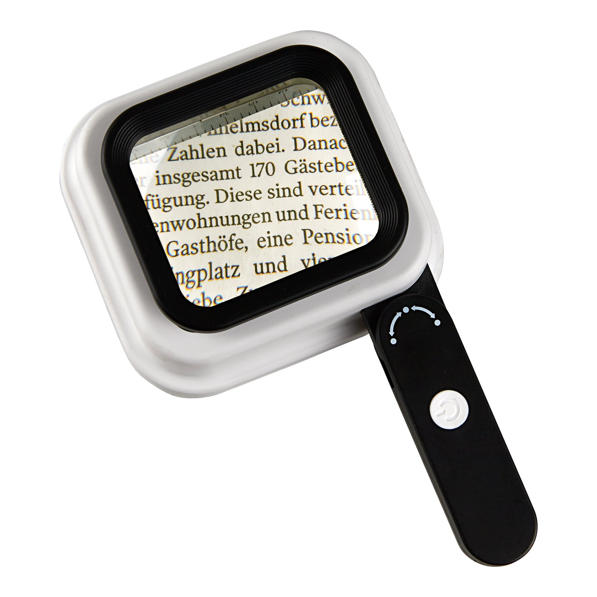 genialo® Glaslupe mit LED Elegance