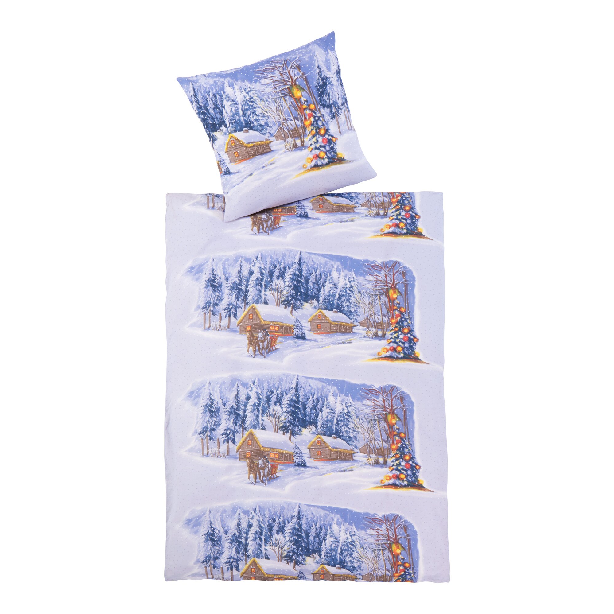 Bettwäsche Winterwald, 2 Teile