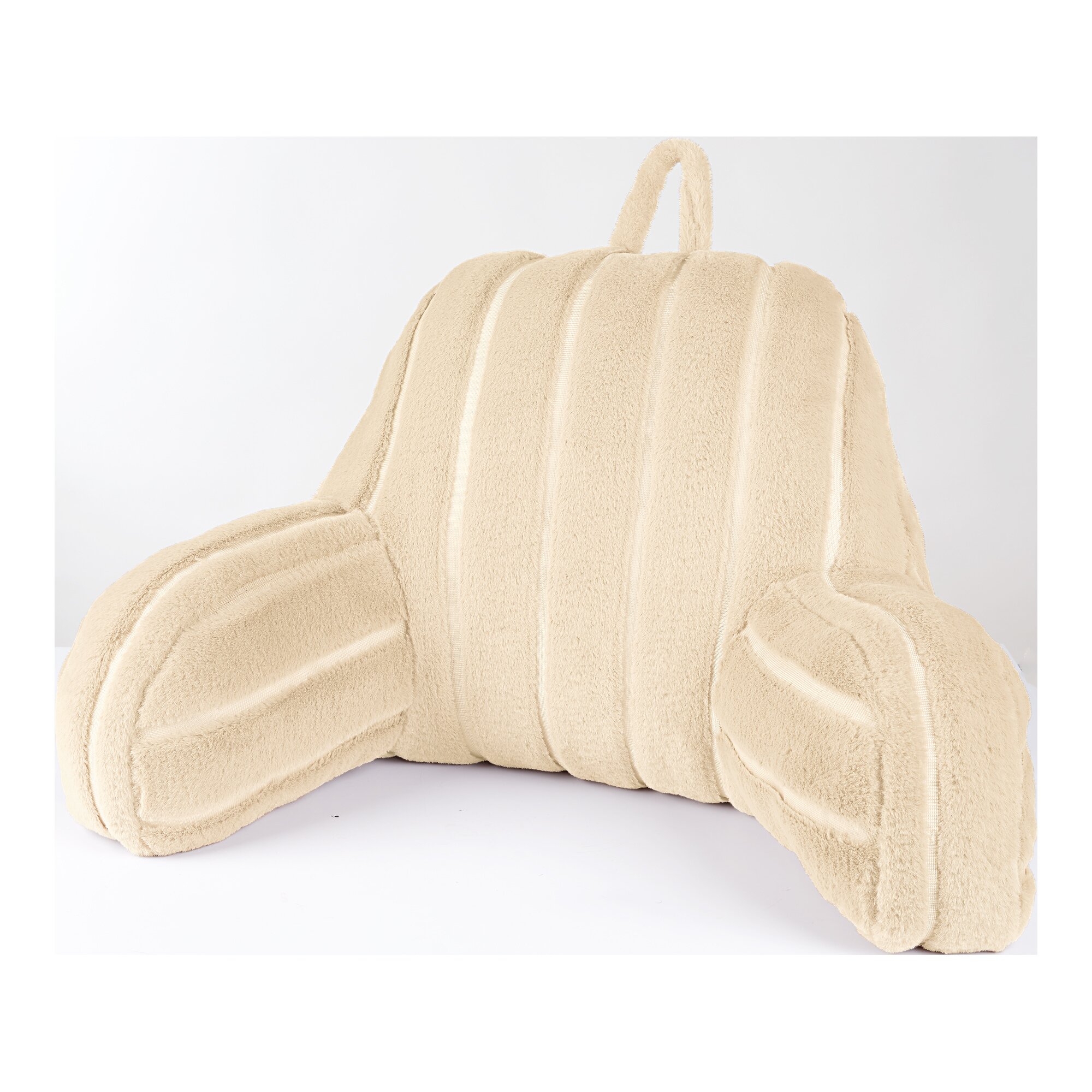 XL-Rückenkissen bequem, creme