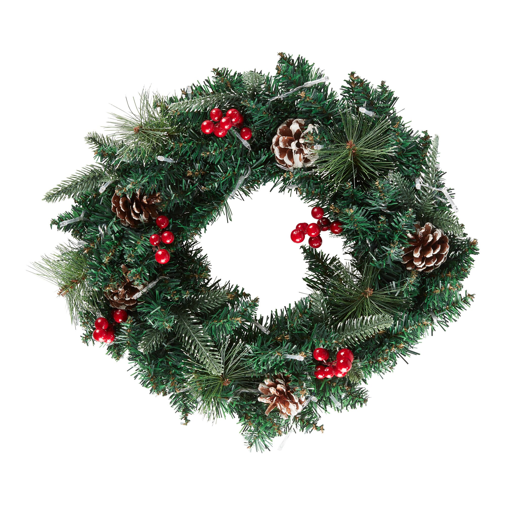 LED-Musik-Festkranz Weihnachten