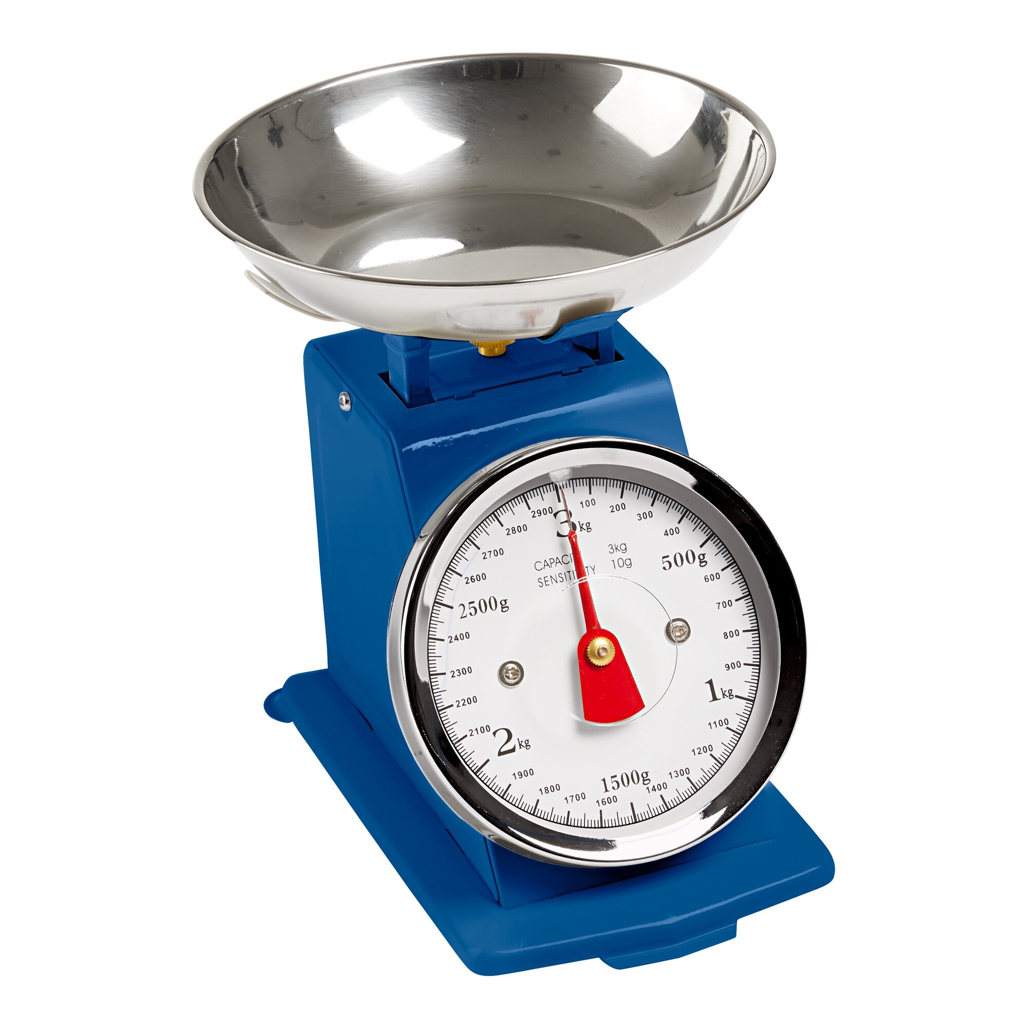 genialo® Küchenwaage Nostalgie, blau