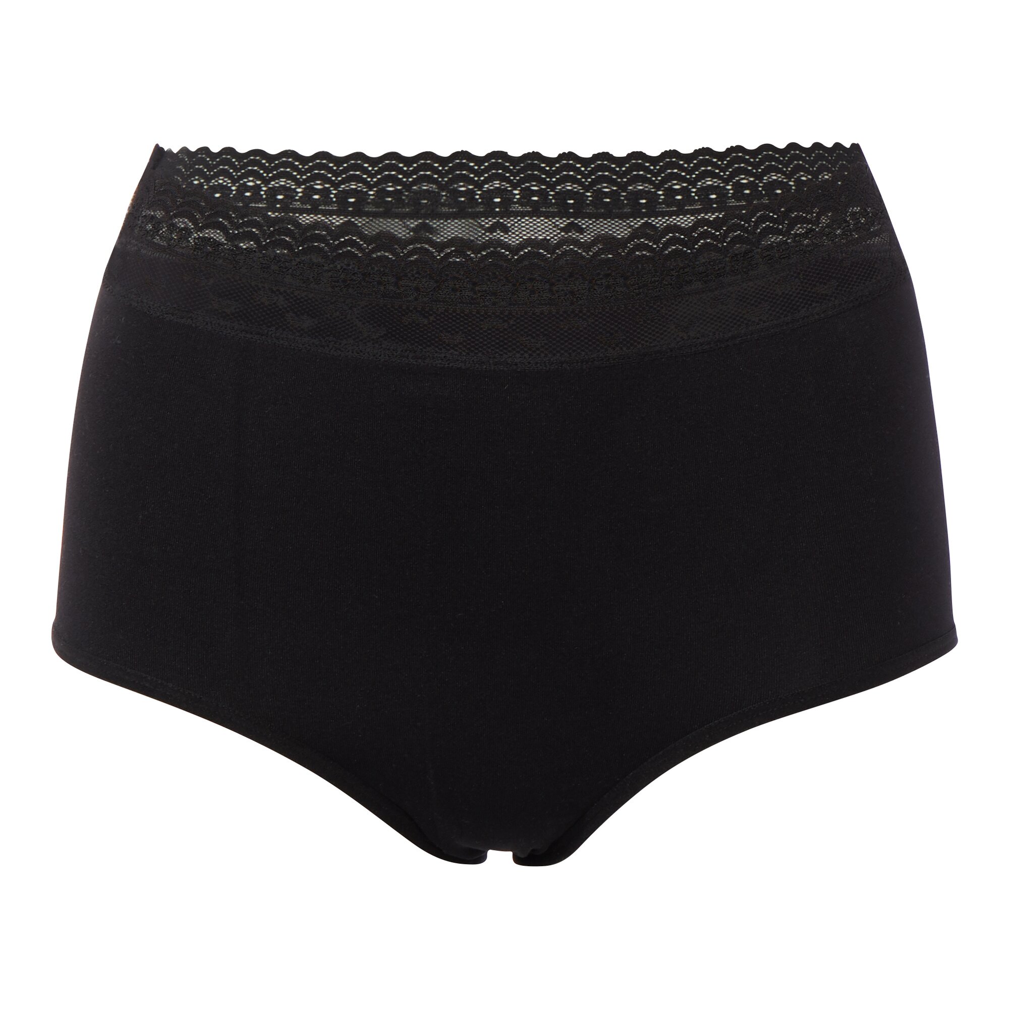 Soft-Slip mit Spitze, Größe: XL, schwarz