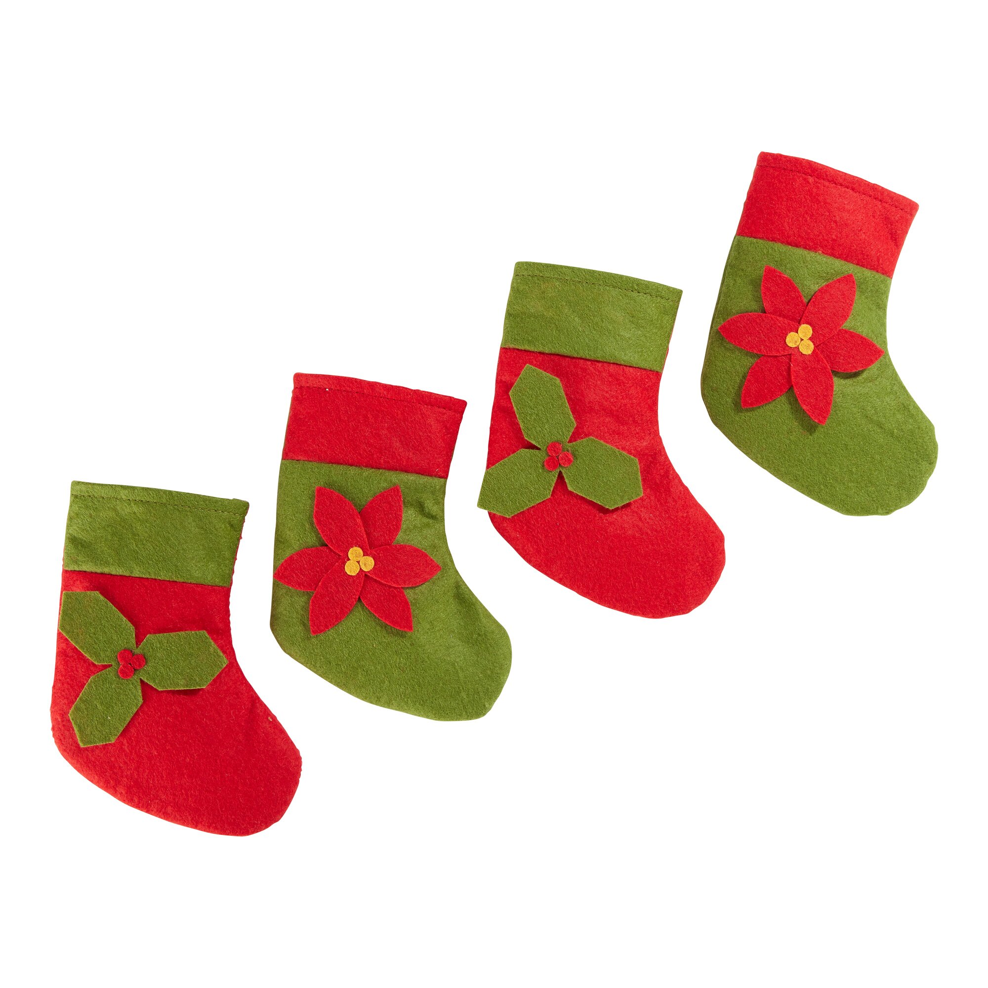 Étuis pour couverts ou cadeaux « Botte », 4 pièces