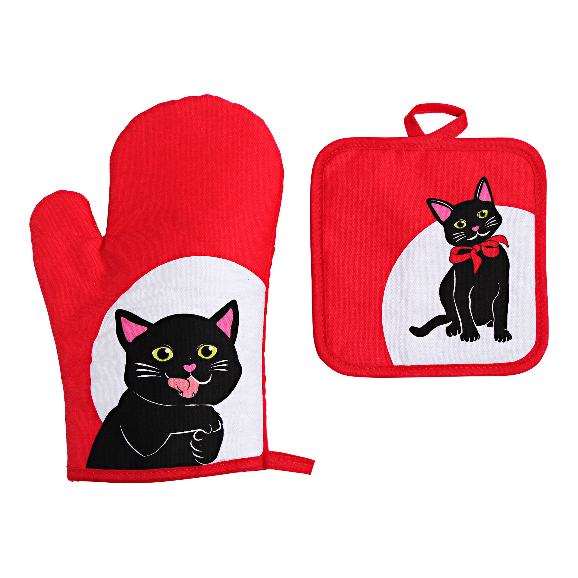 genialo® Hitze-Set Kater Max, 2 Teile