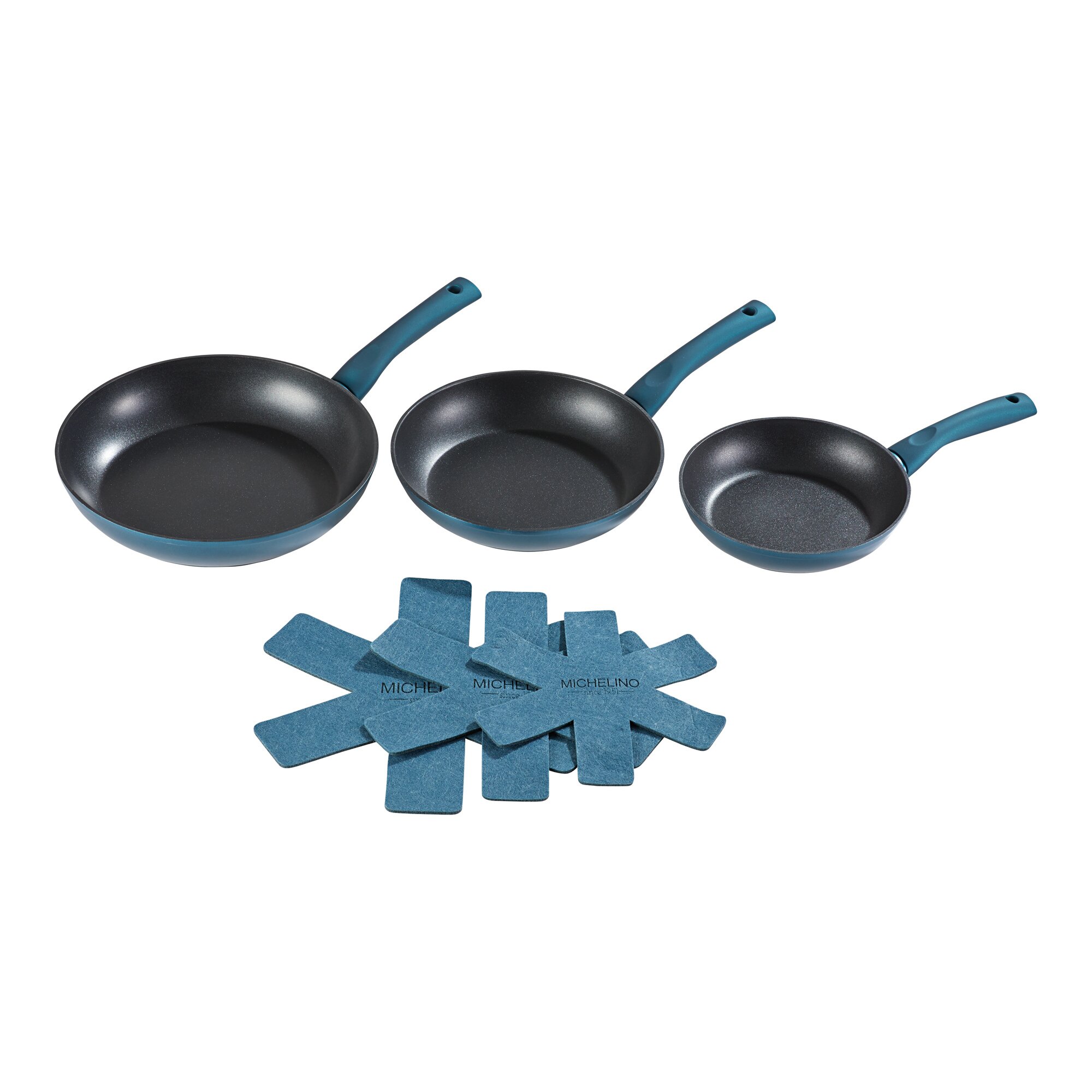 Pfannen-Set Professional, 3 Teile + Gratis Pfannenschoner