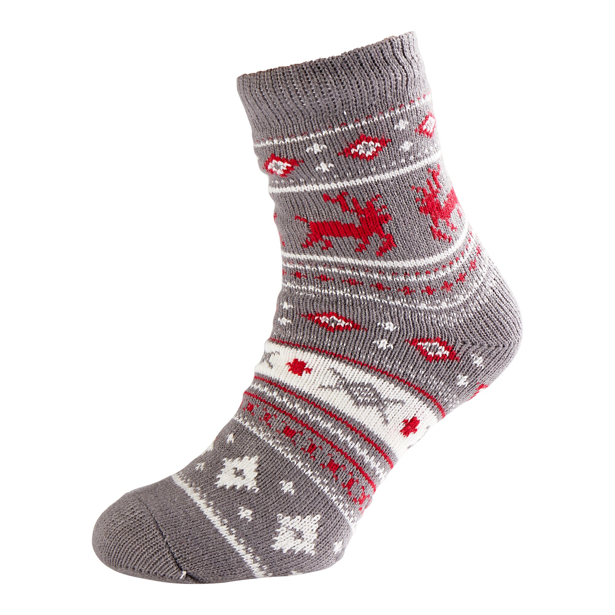 wonderWALK ABS Kuschelsocken, 1 Paar, Größe: 38, grau