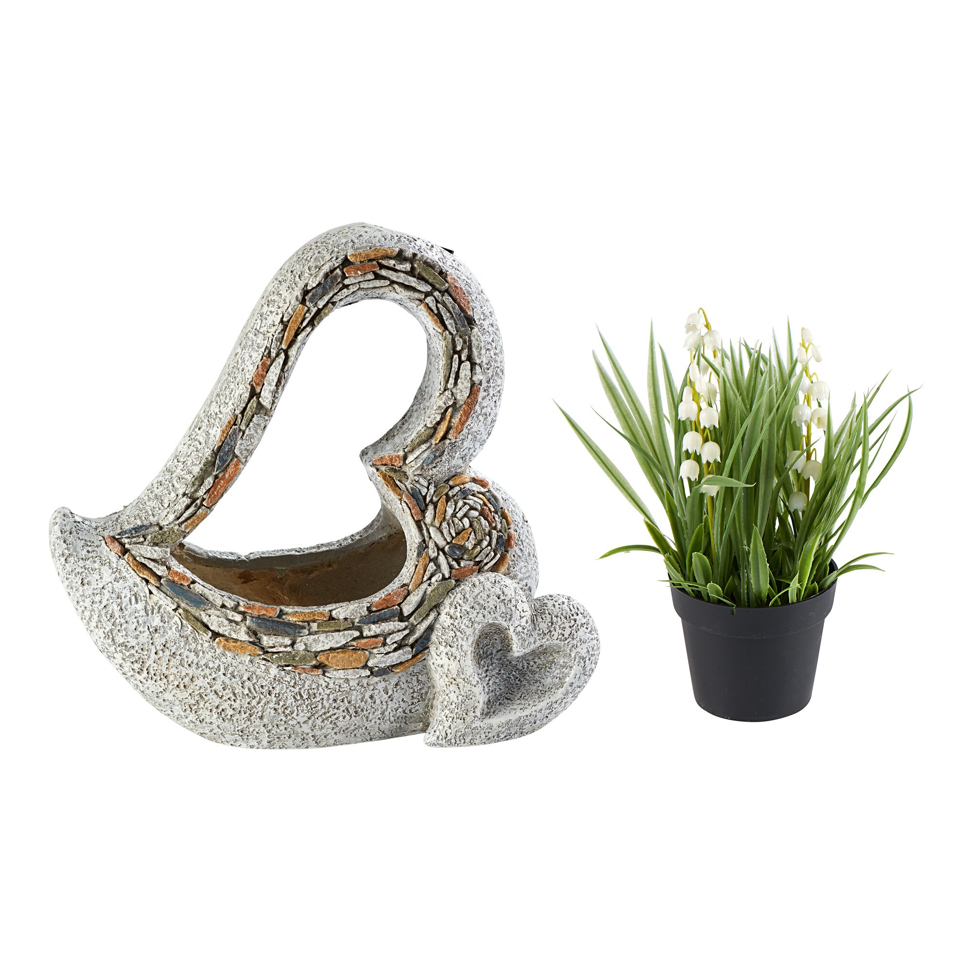 Set Solar-Pflanzherz und Mini-Maiglöckchen