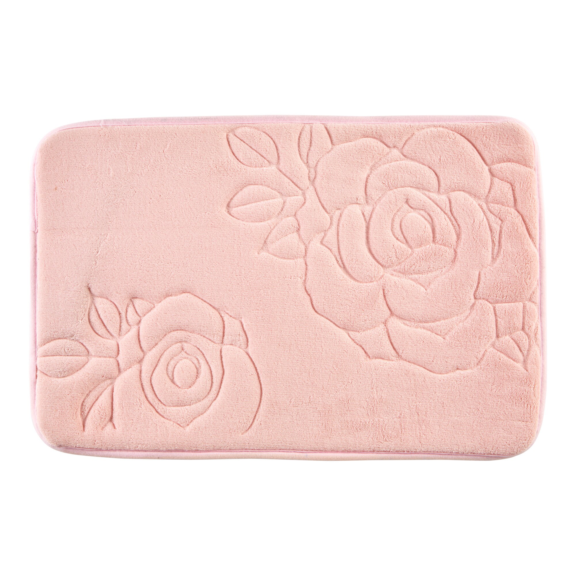 Badematte Rosen, rosa