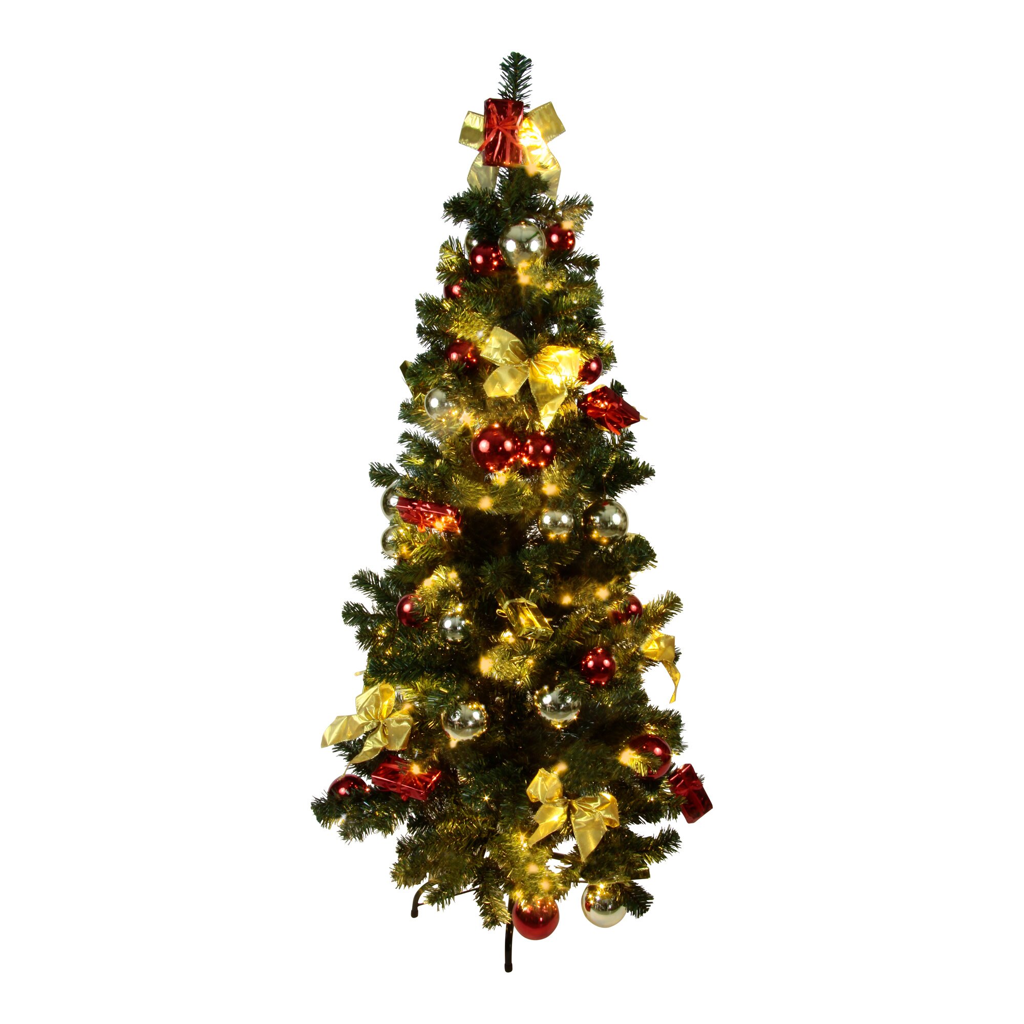 LED-Tannenbaum, gold