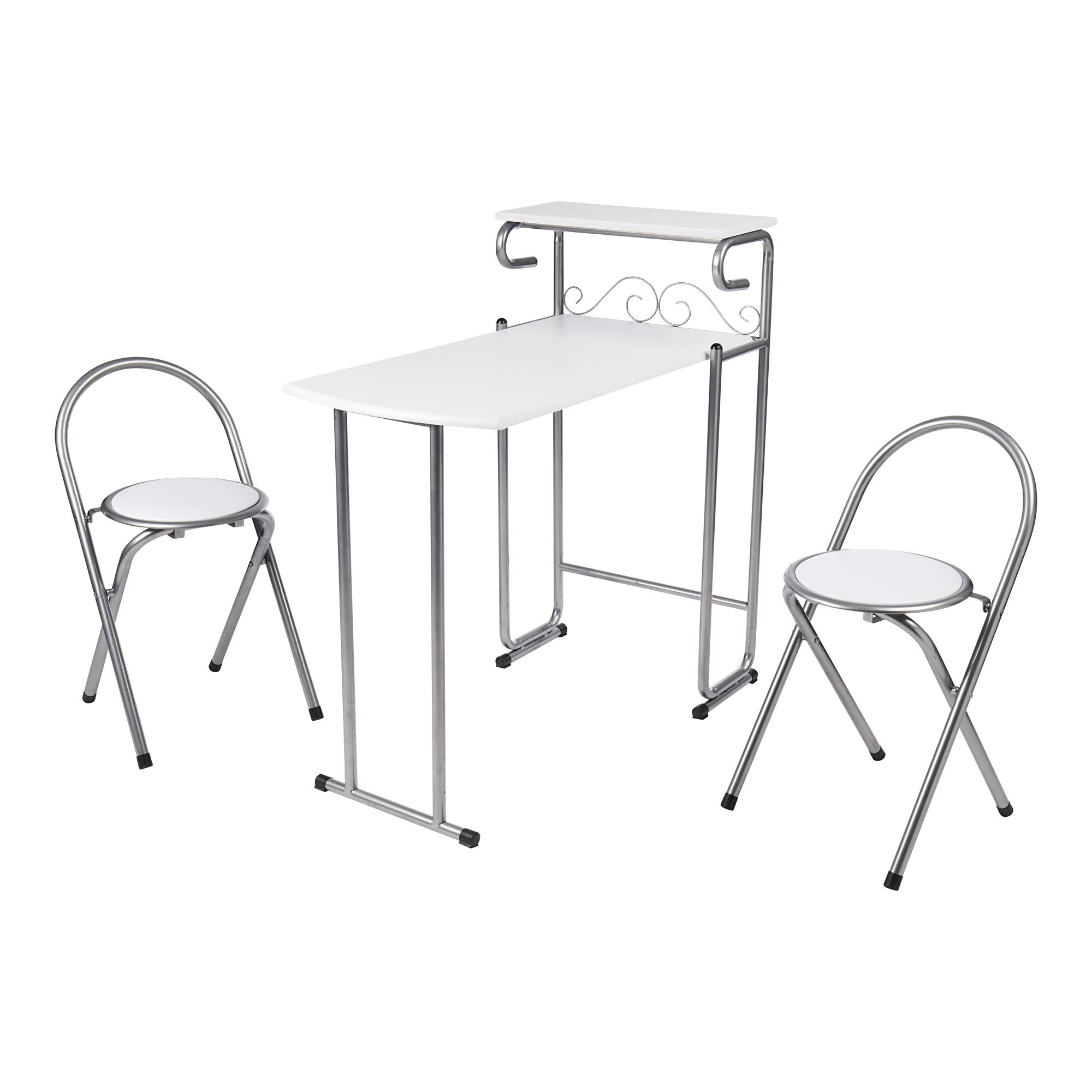 Ensemble table et chaises, 3 pièces