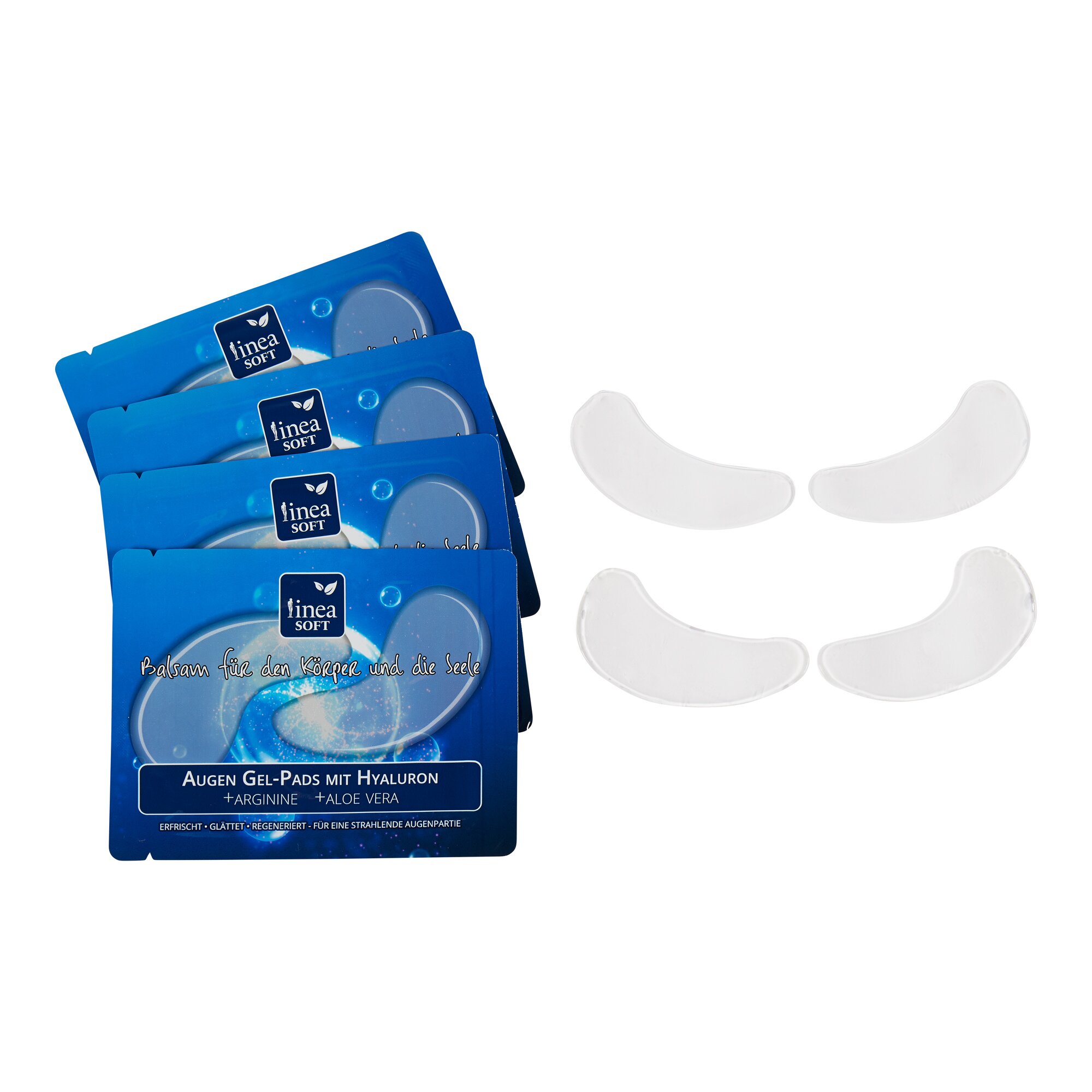 Hyaluron Gel Augenpads, 5 Paar