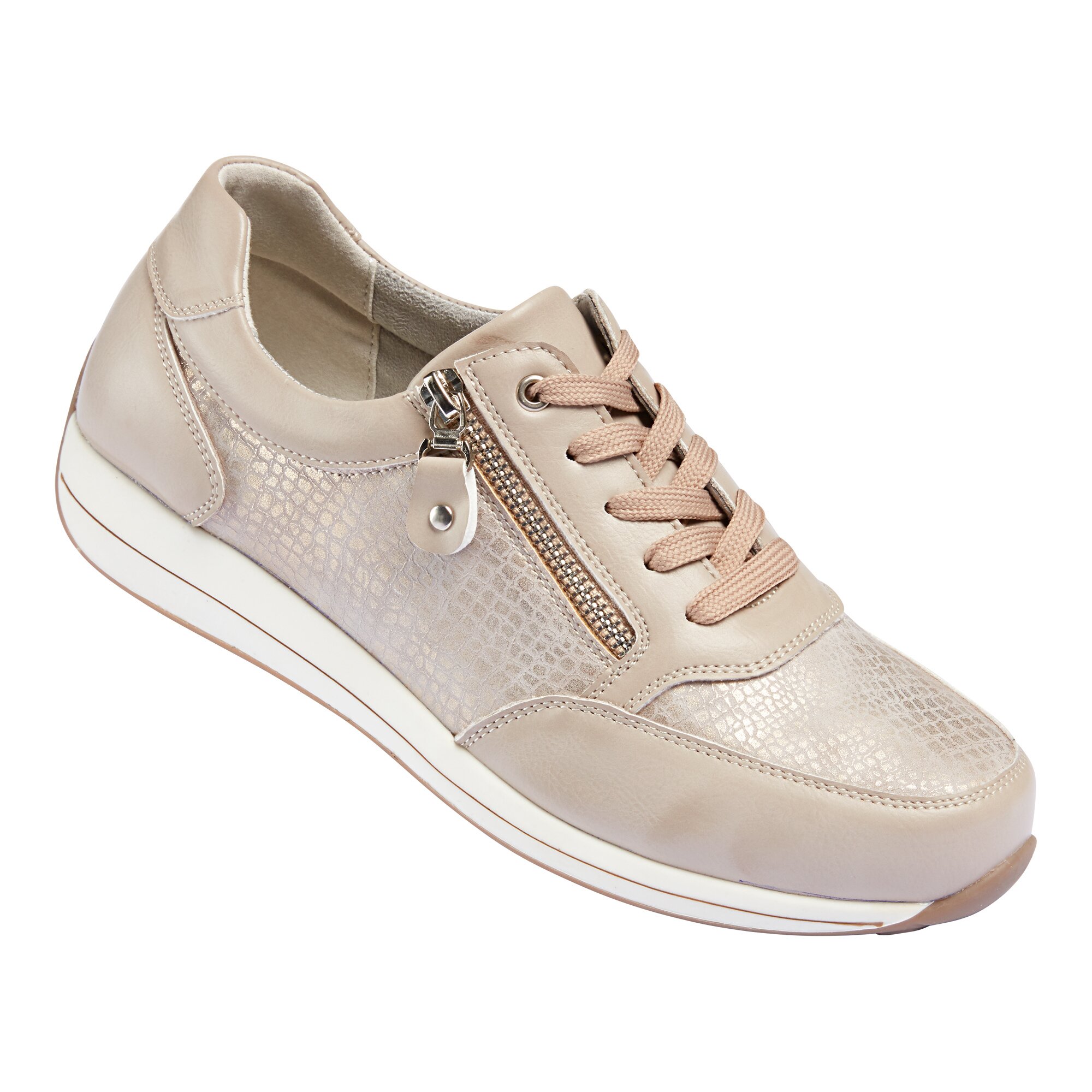 wonderWALK Leder-Komfort-Sneaker Lara, Größe: 36