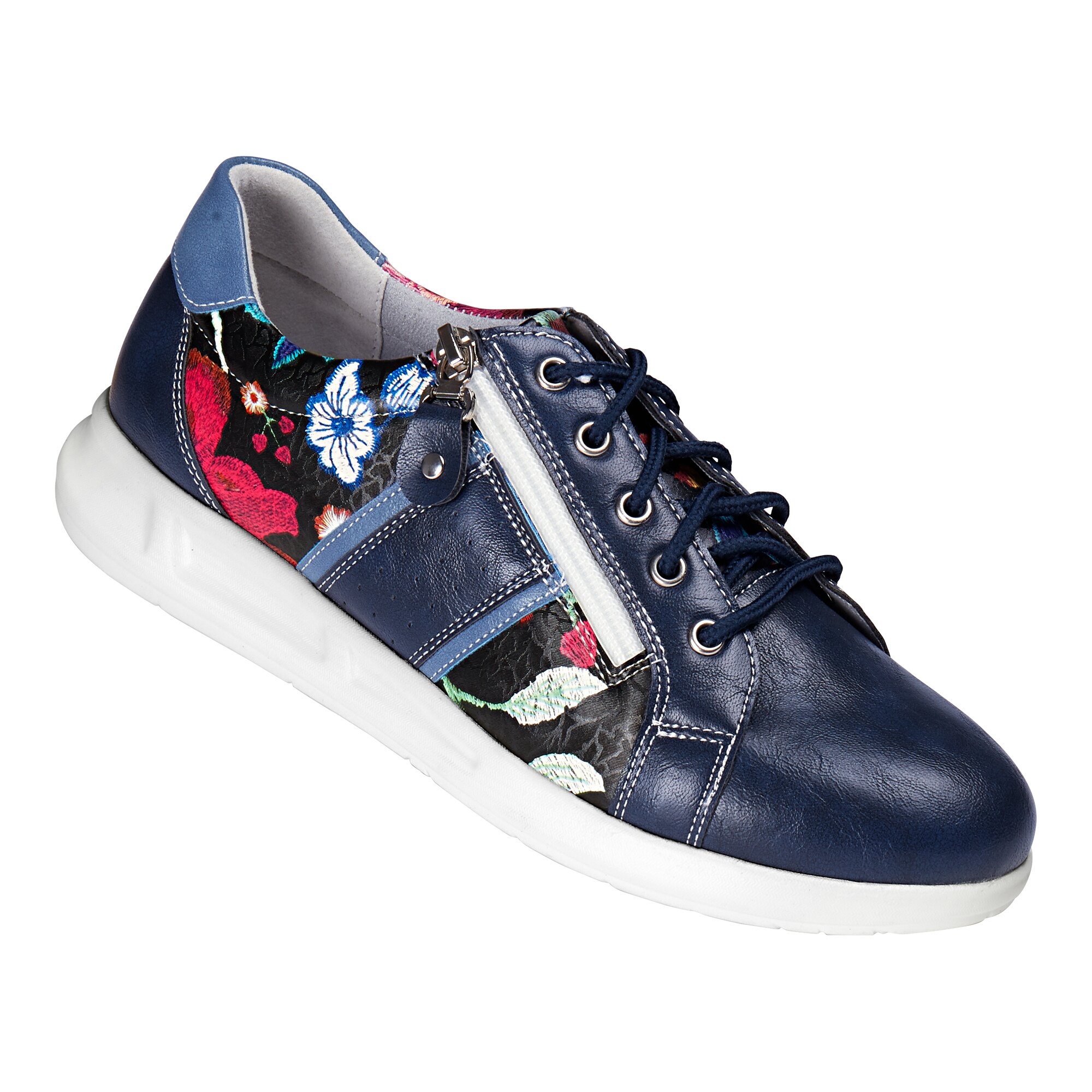wonderWALK Komfort-Sneaker Blumen, Größe: 37