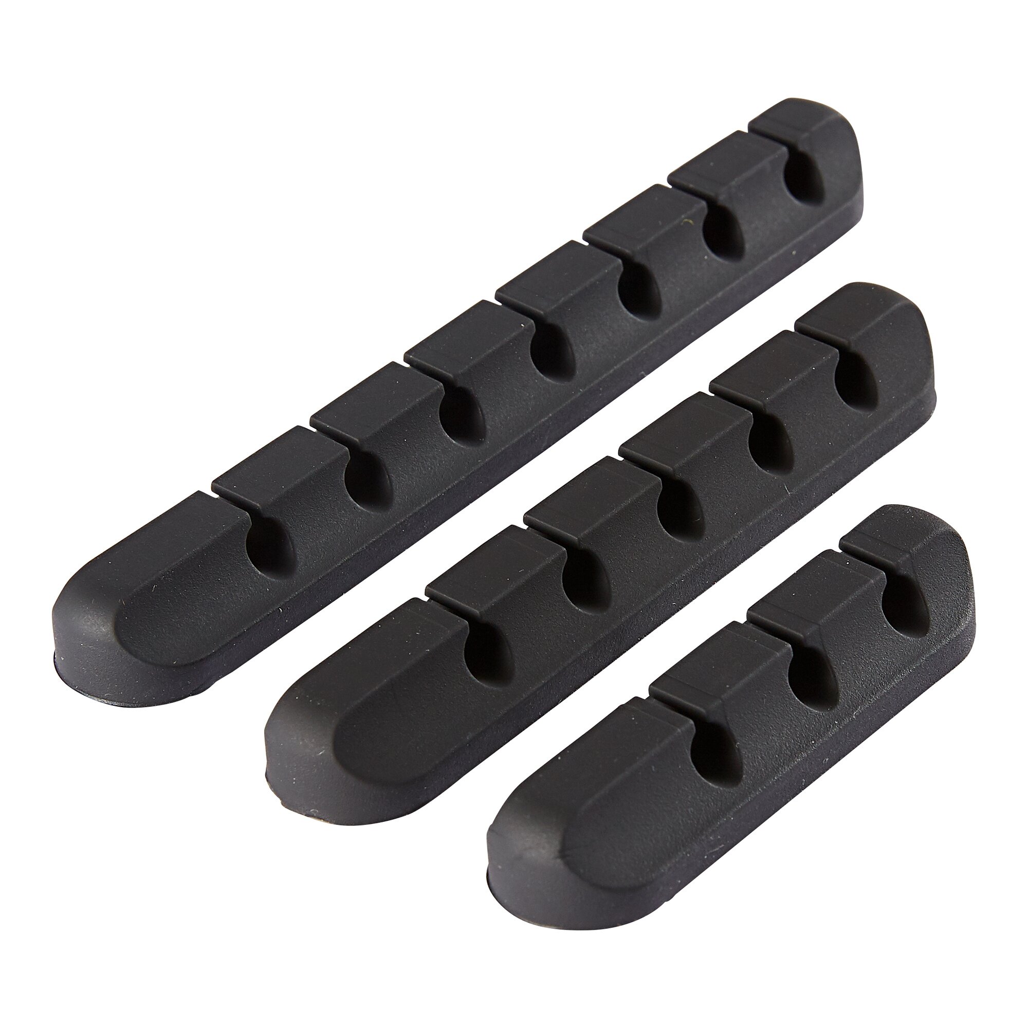 genialo® Silikon-Kabelhalter Selbstklebend, 3 Stück
