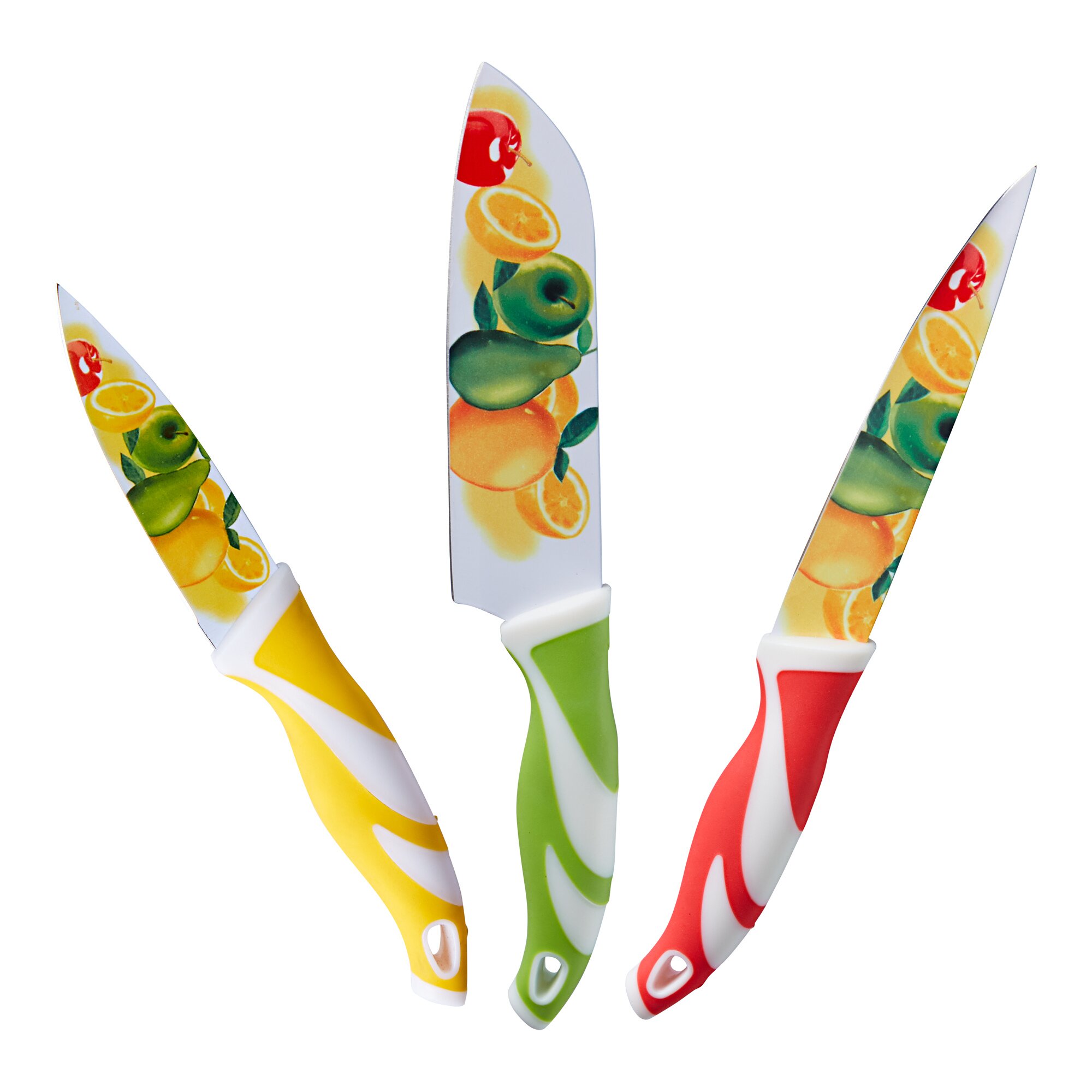 genialo® Messer-Set Früchte, 3 Stück