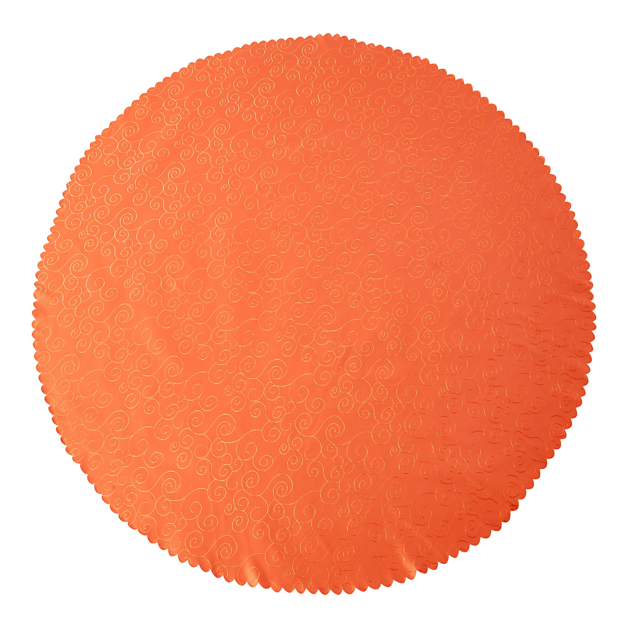 Jacquard-Tischdecke, orange