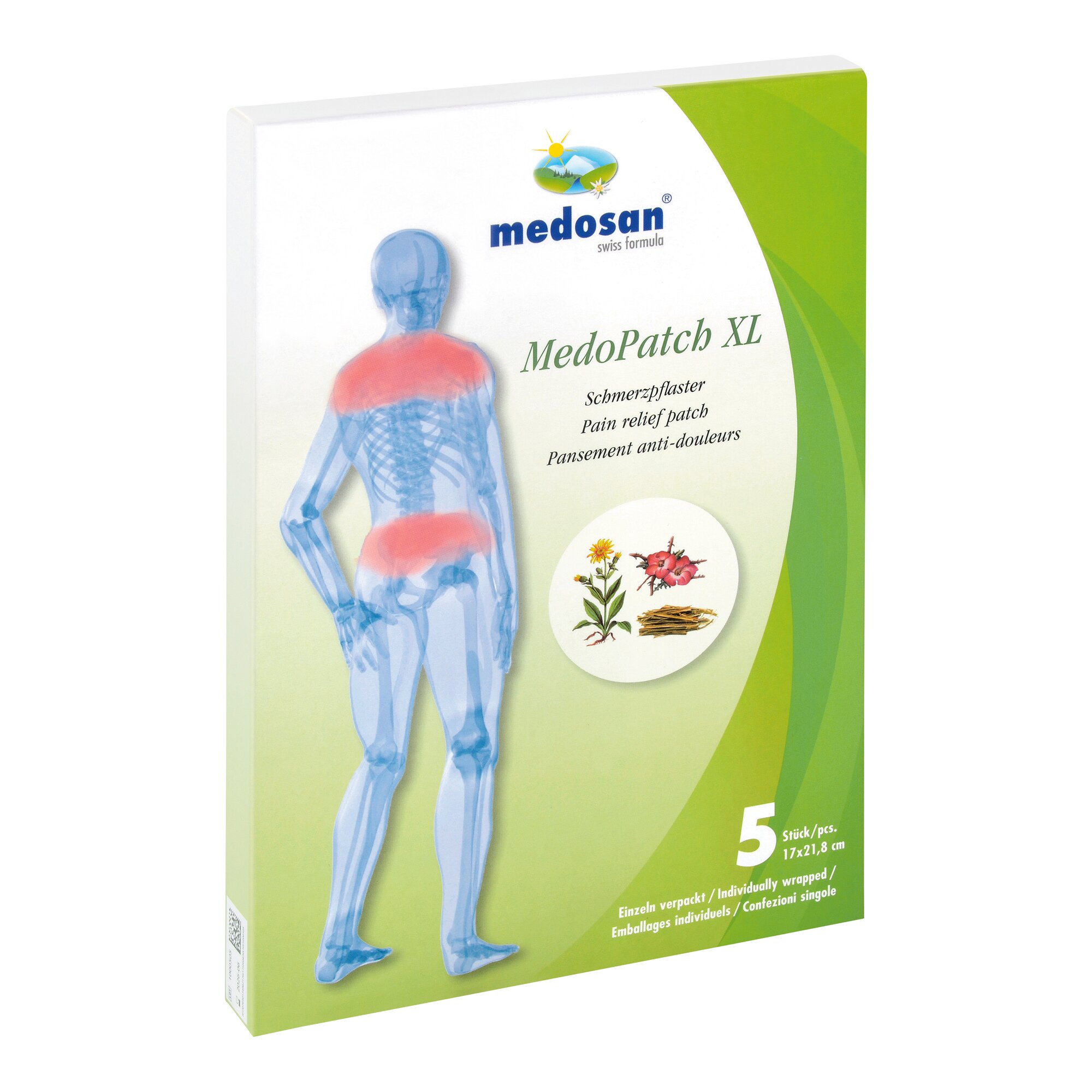 MEDOSAN Schmerzpflaster XL, 5 Stück