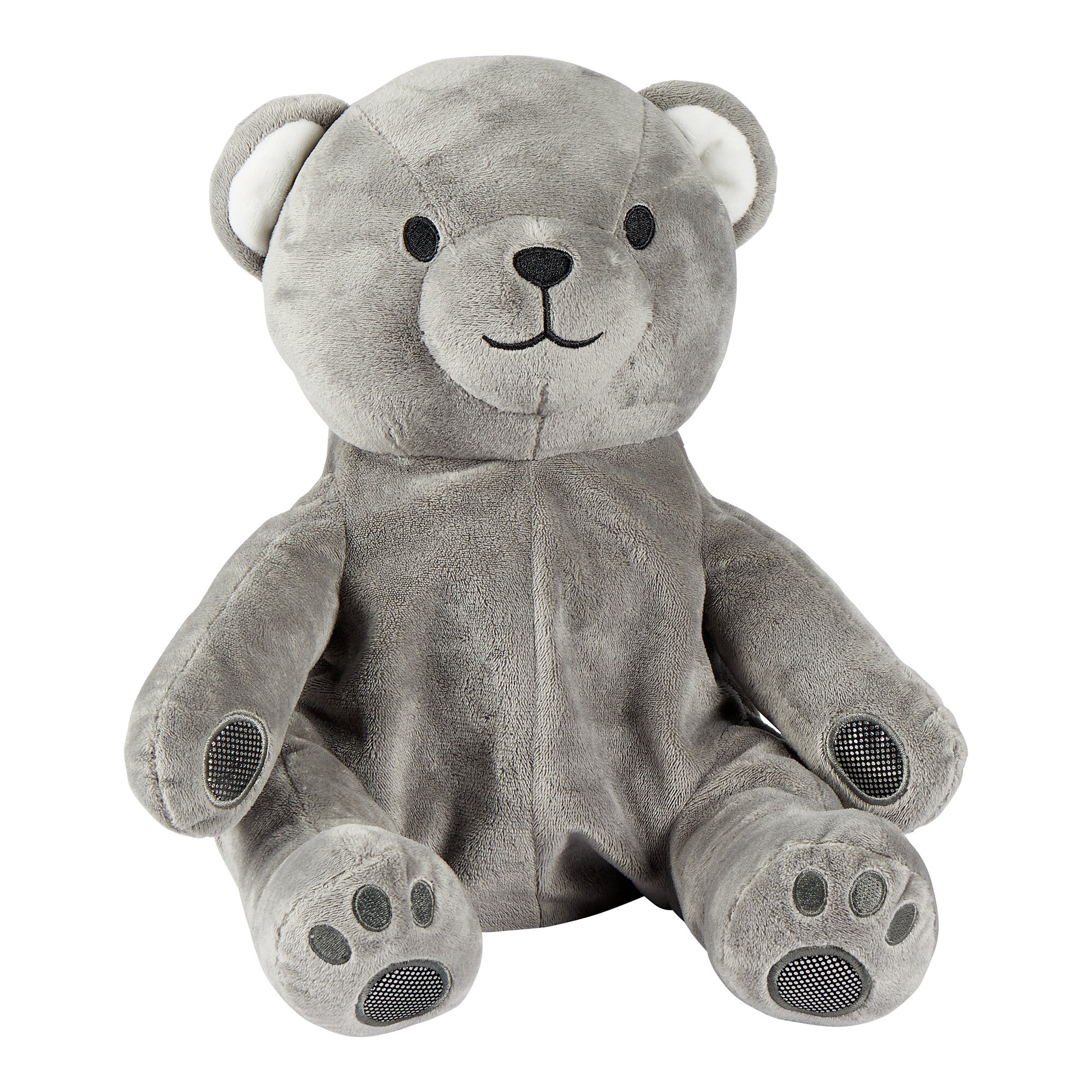 Kuschelbär mit Decke, blau